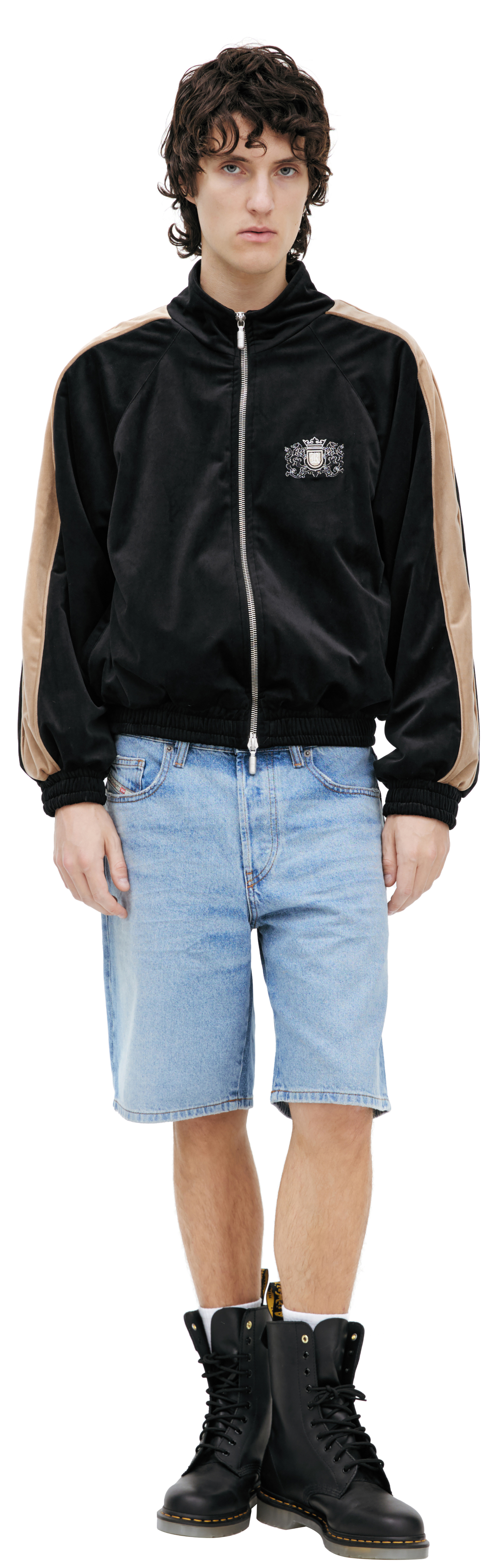 RHUDE Black jacket with logo