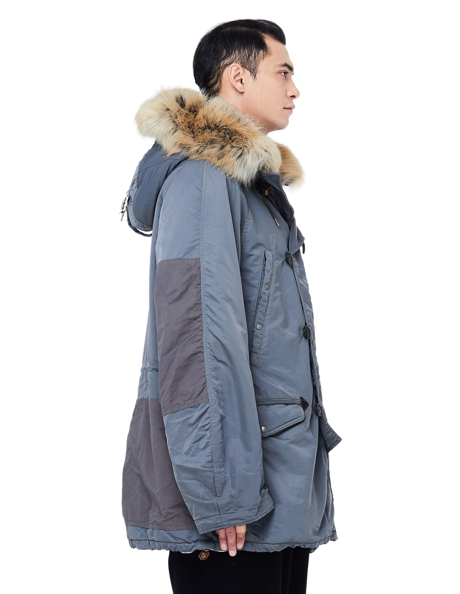 visvim Парка с меховой отделкой Valdez