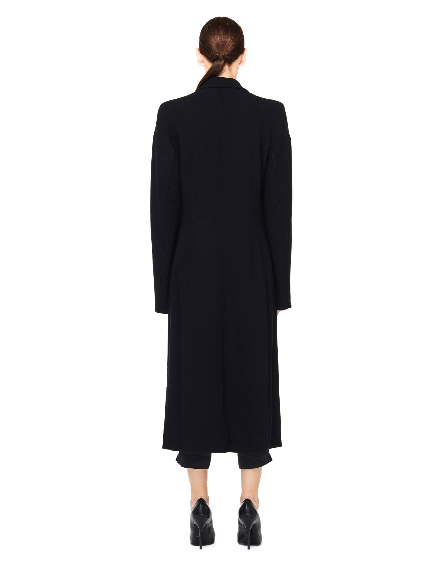 Ann Demeulemeester Шерстяное пальто прямого кроя Howard
