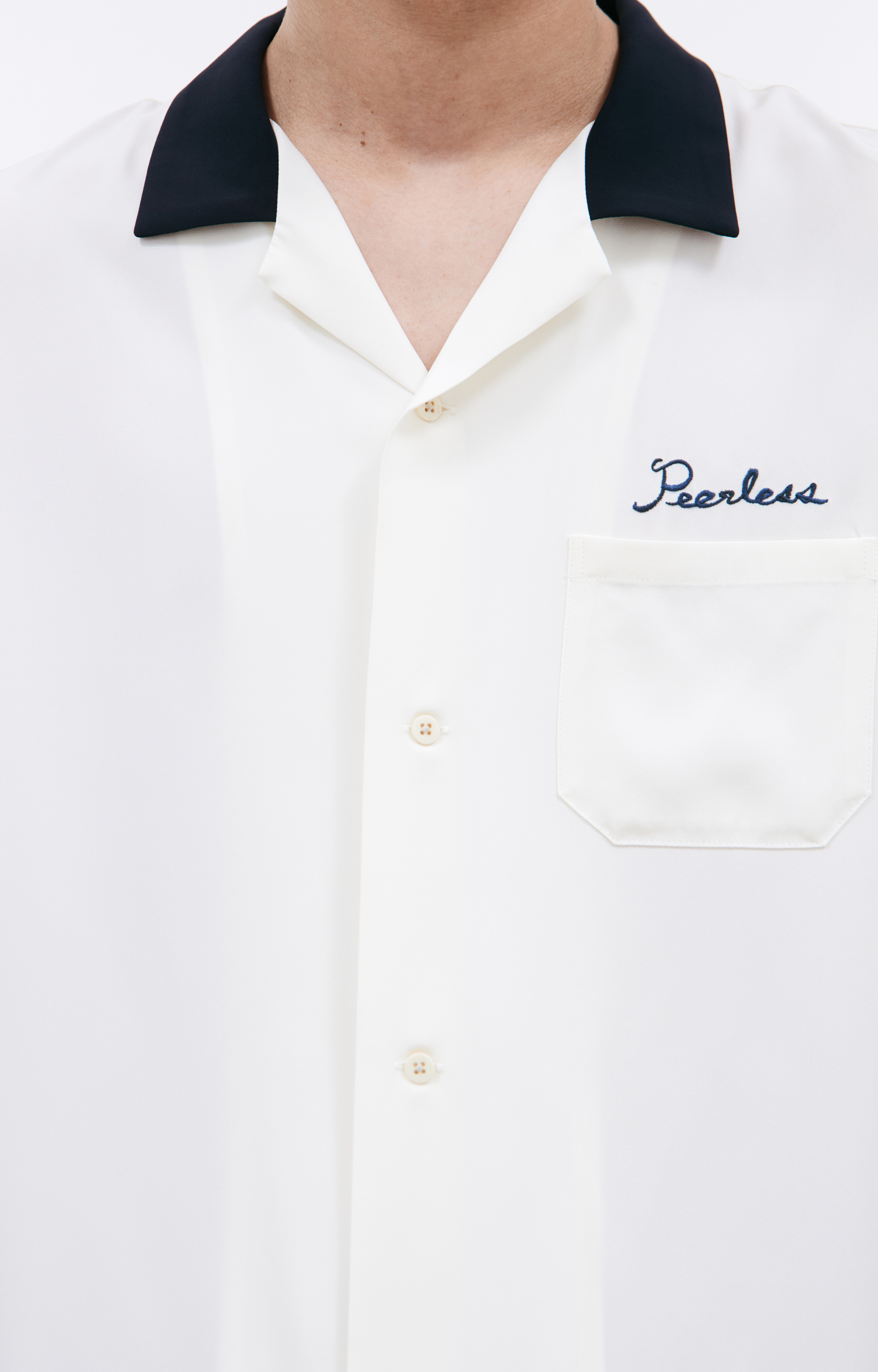 visvim Embroidered silk shirt
