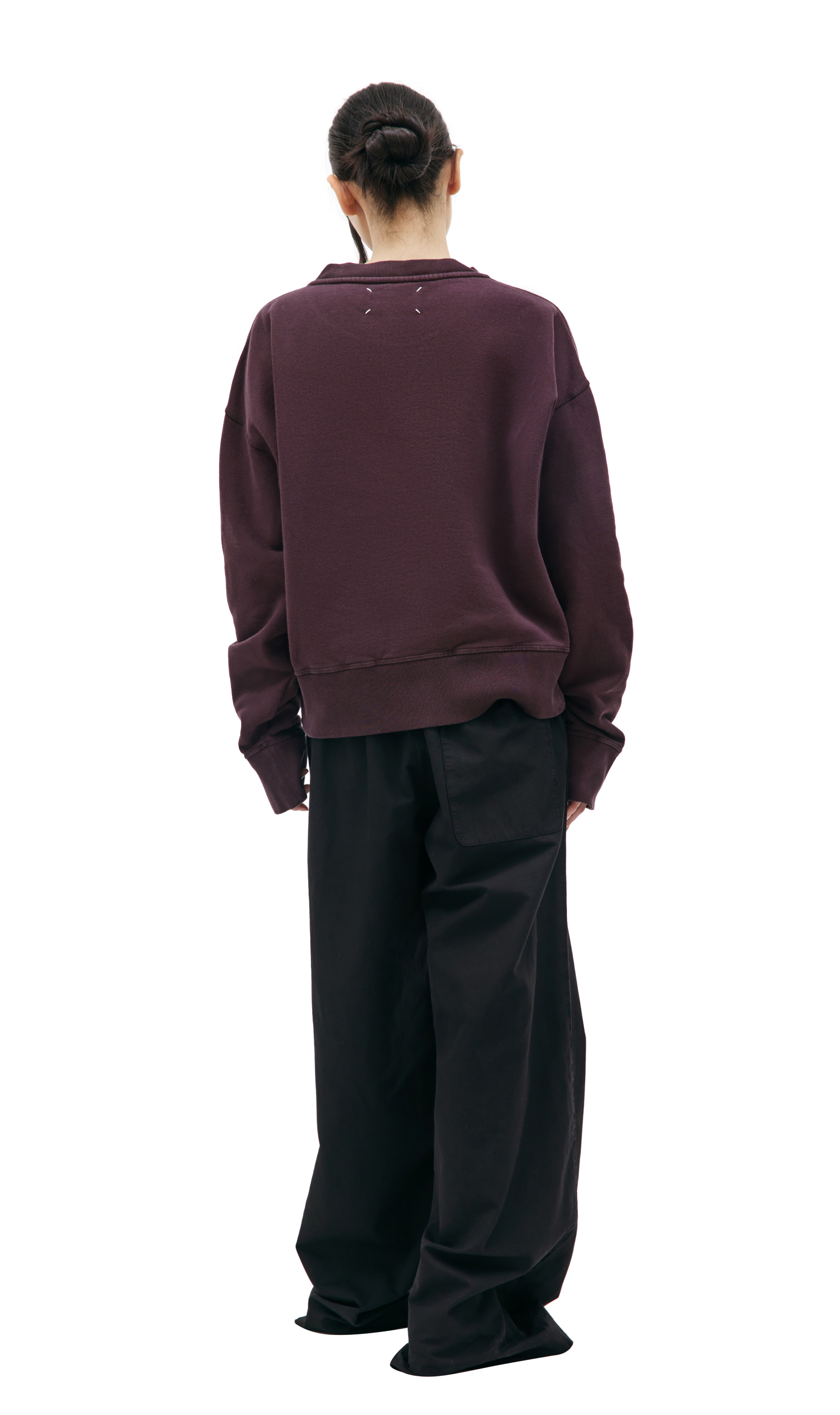 Maison Margiela Cotton sweatshirt with logo