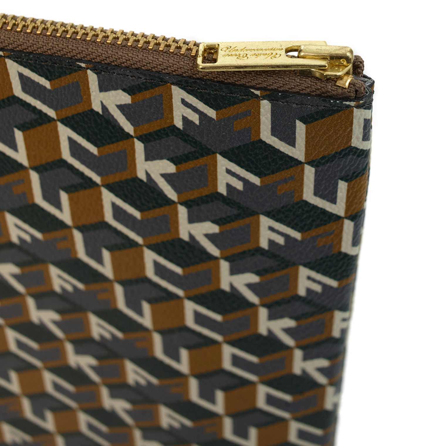 Undercover Monoprint Clutch Bag