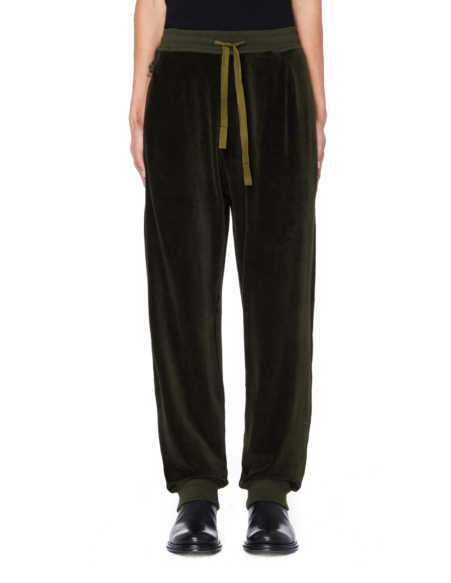 Haider Ackermann Geen Velvet Sweatpants