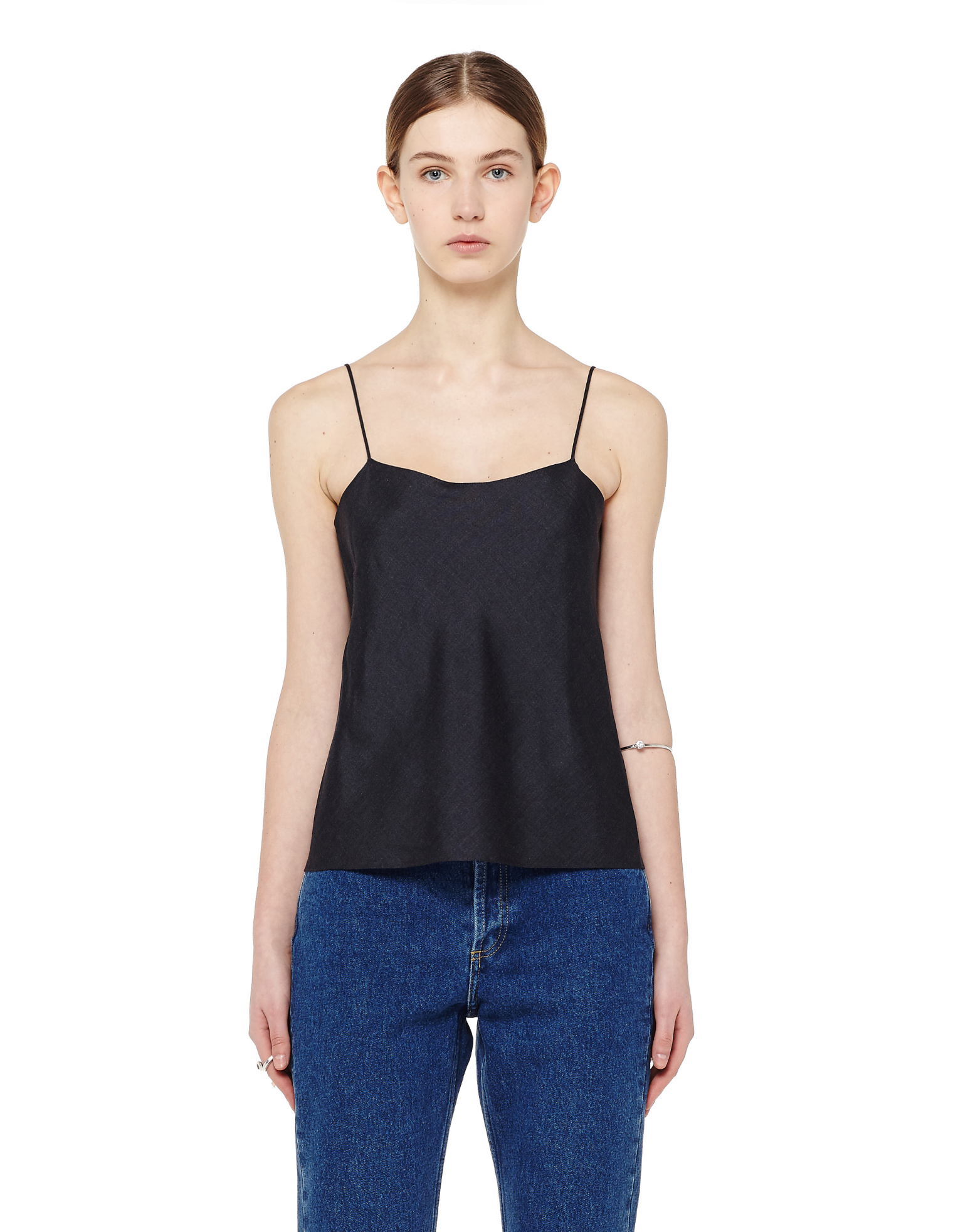 The Row Biggins silk vest