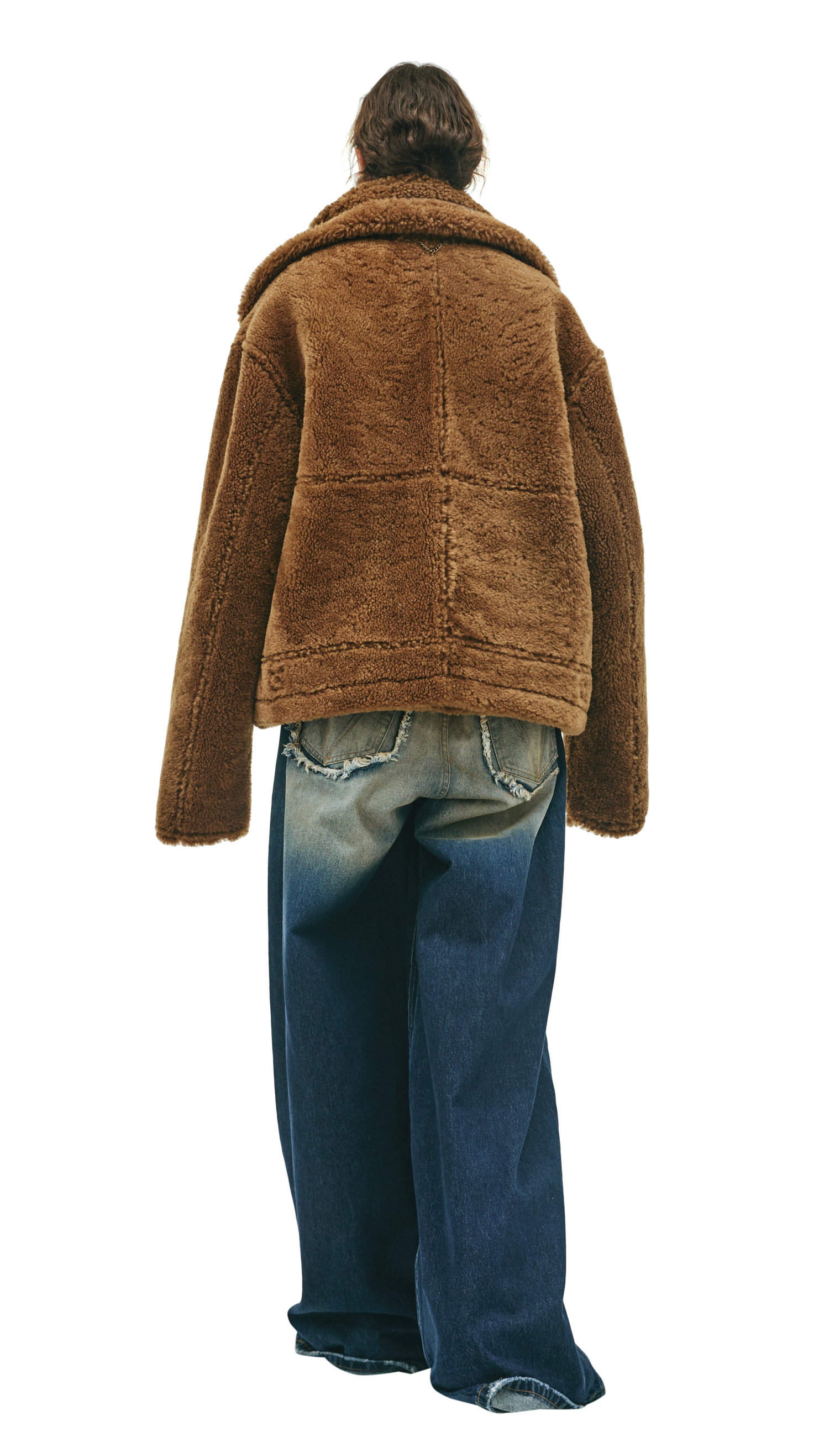 VETEMENTS Двусторонняя дубленка