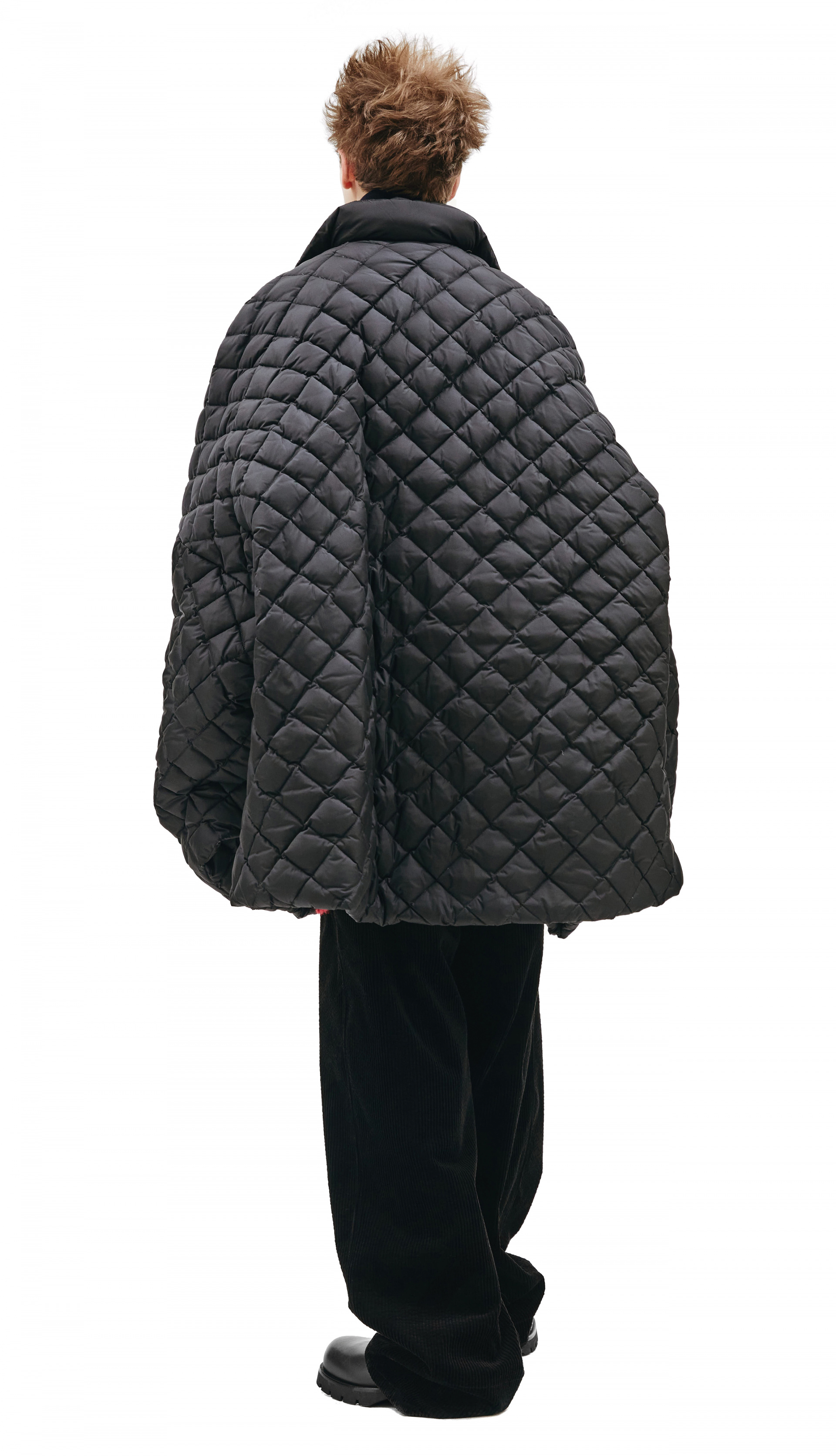 Buy Raf Simons men black quilted 