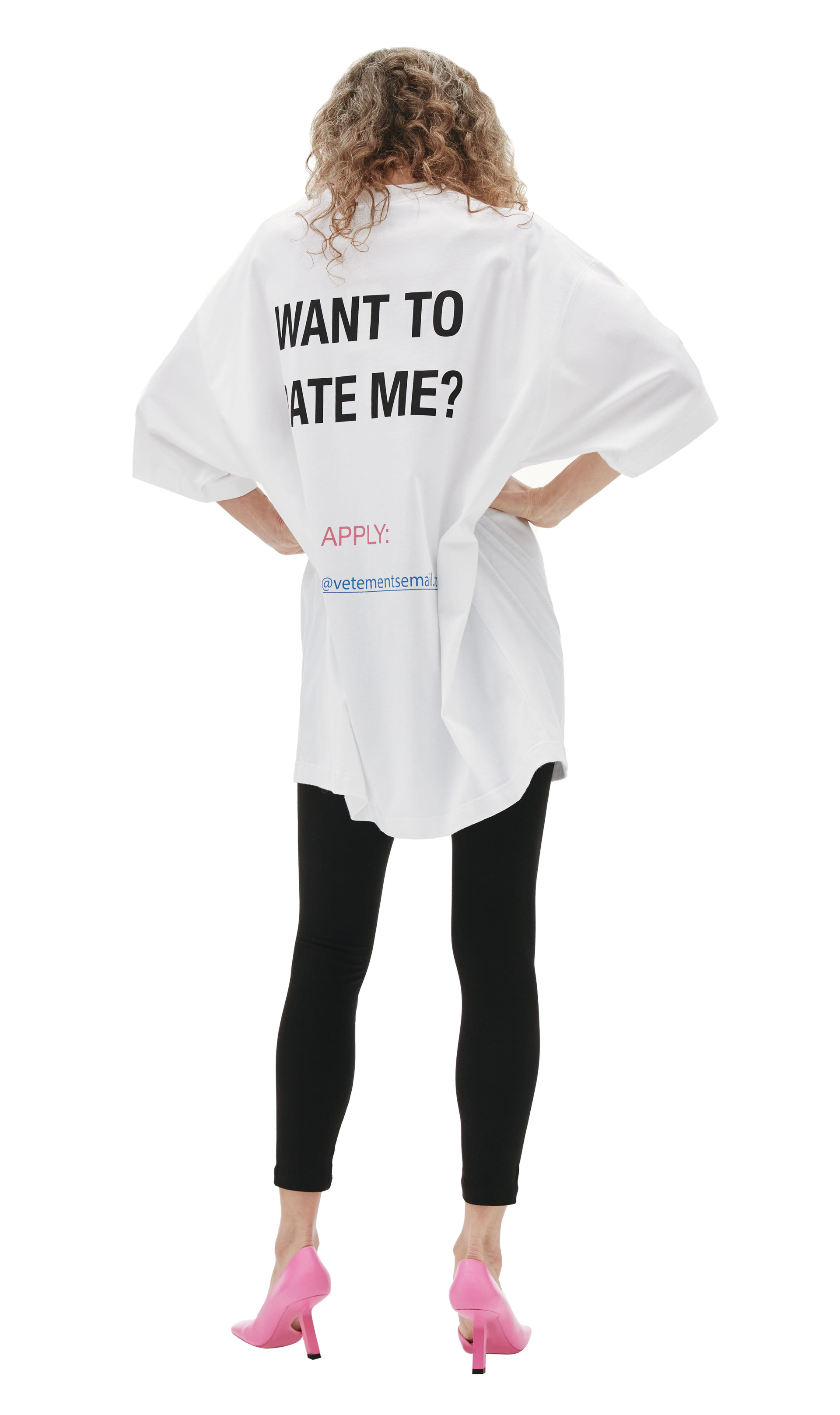 VETEMENTS Still no date Oversized t-shirt