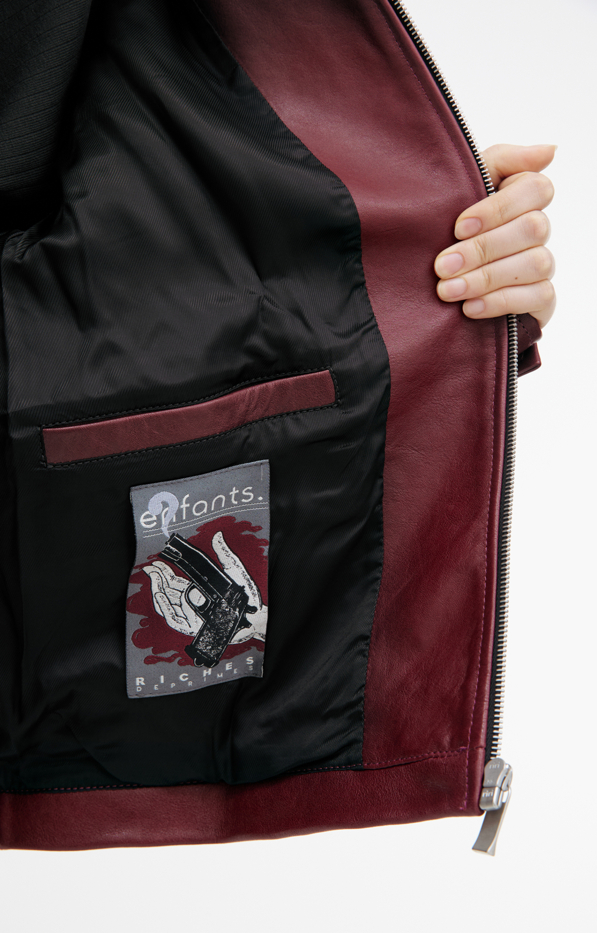 Enfants Riches Déprimés Leather Jacket