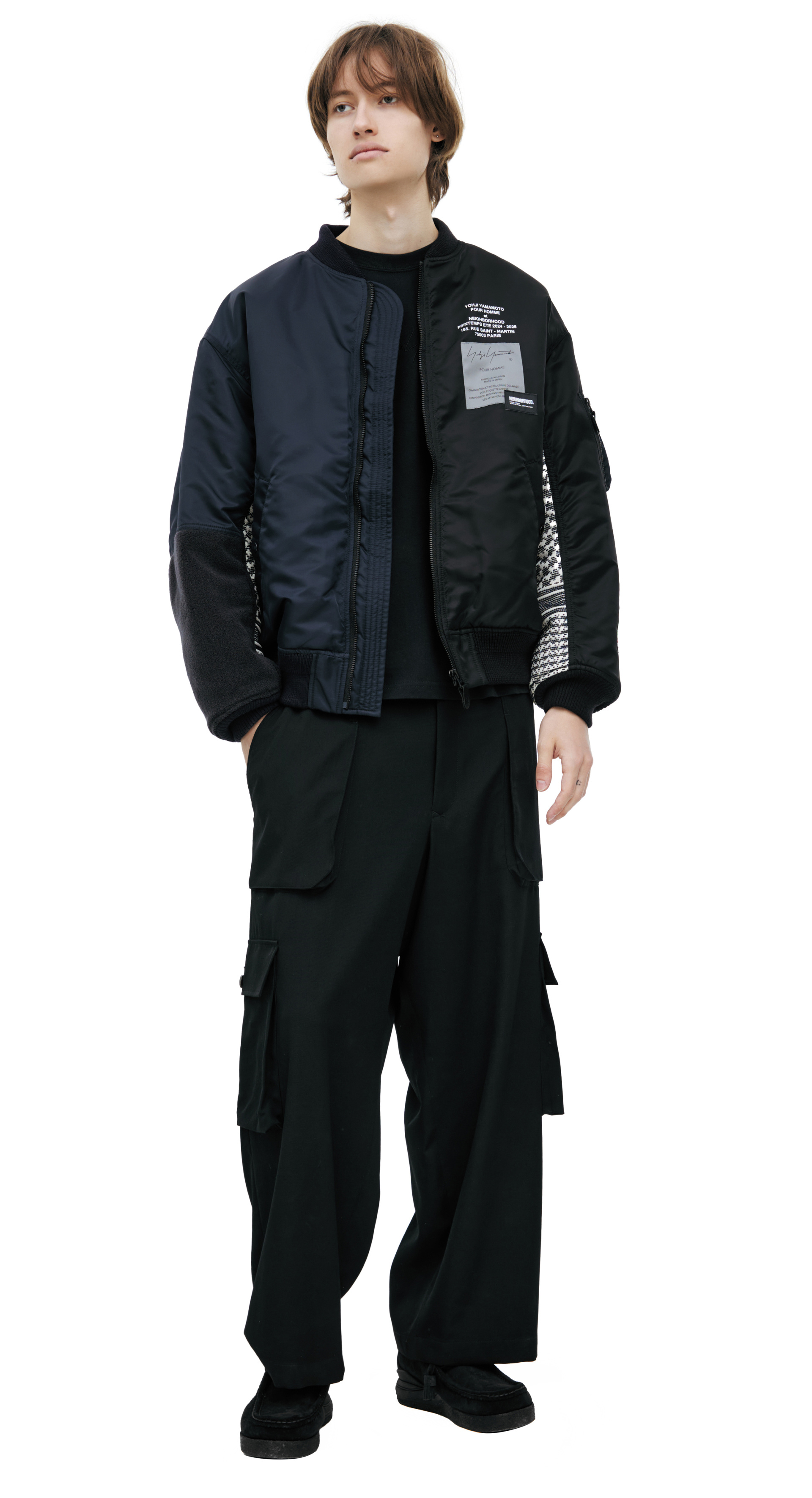 Yohji Yamamoto x Neighborhood Bomber Jacket