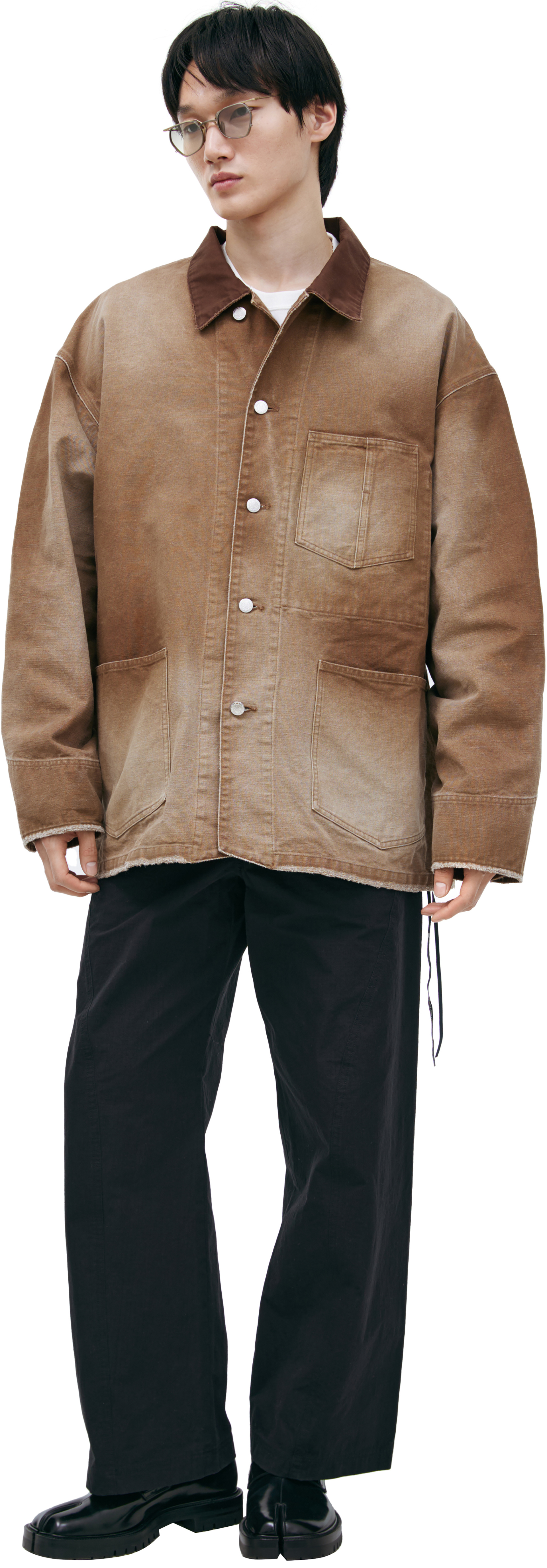 Mastermind WORLD Jacket with a turn-down collar