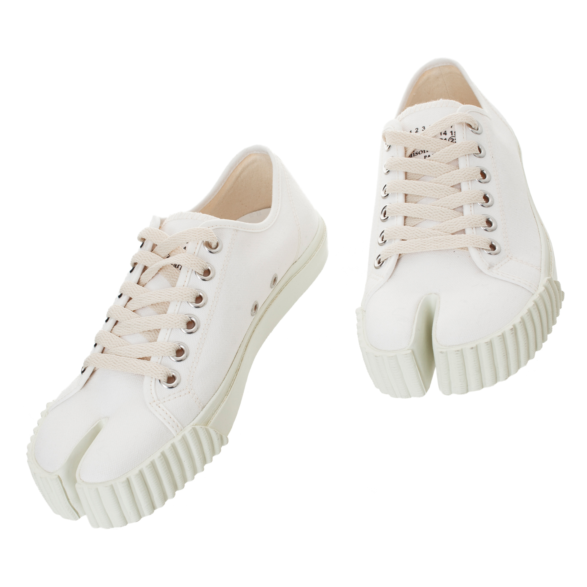 Maison Margiela White Tabi Sneakers