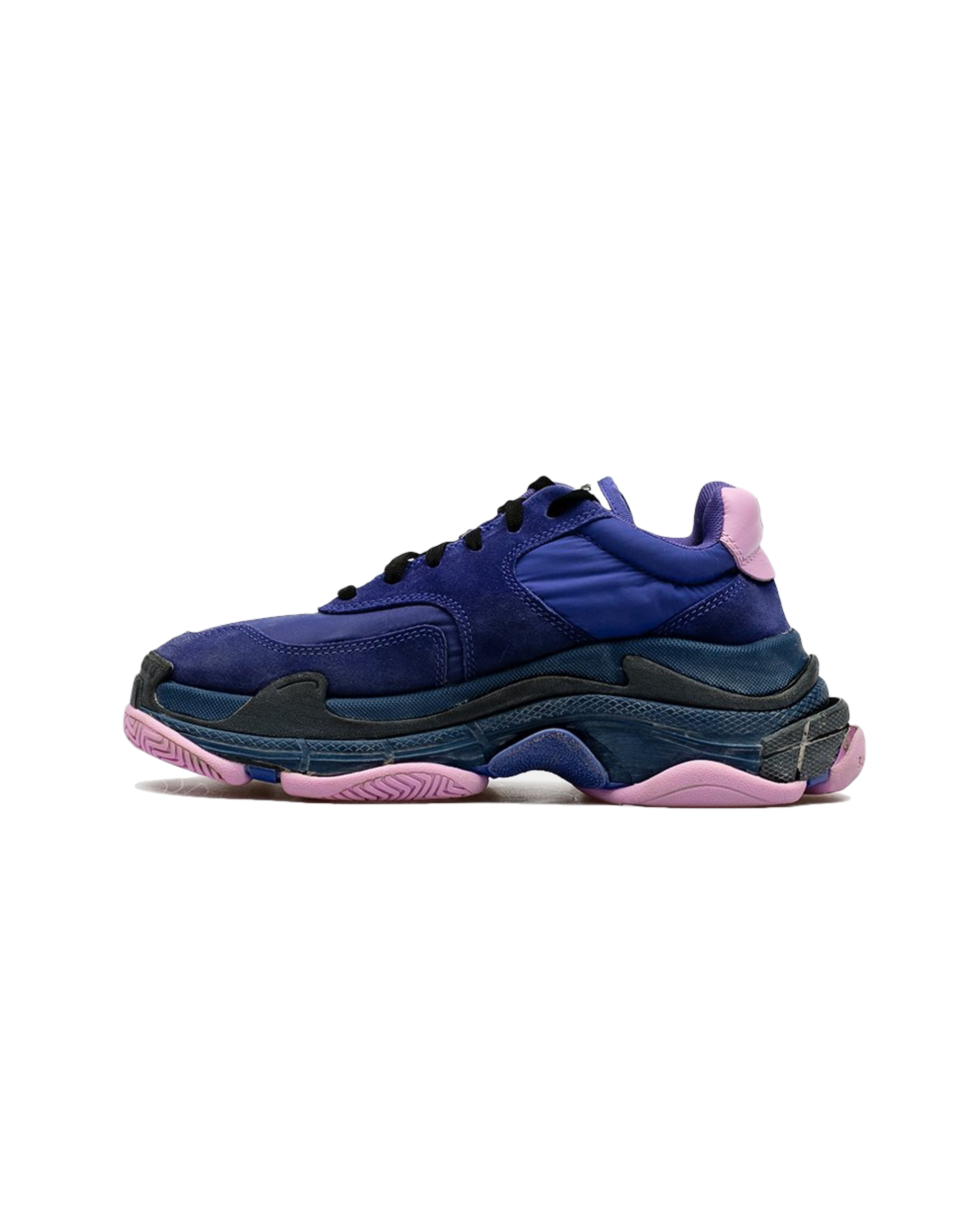 Balenciaga Purple Triple S Sneakers