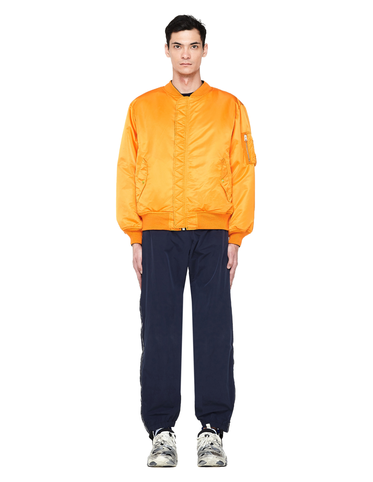 VETEMENTS Oversize-бомбер с логотипом
