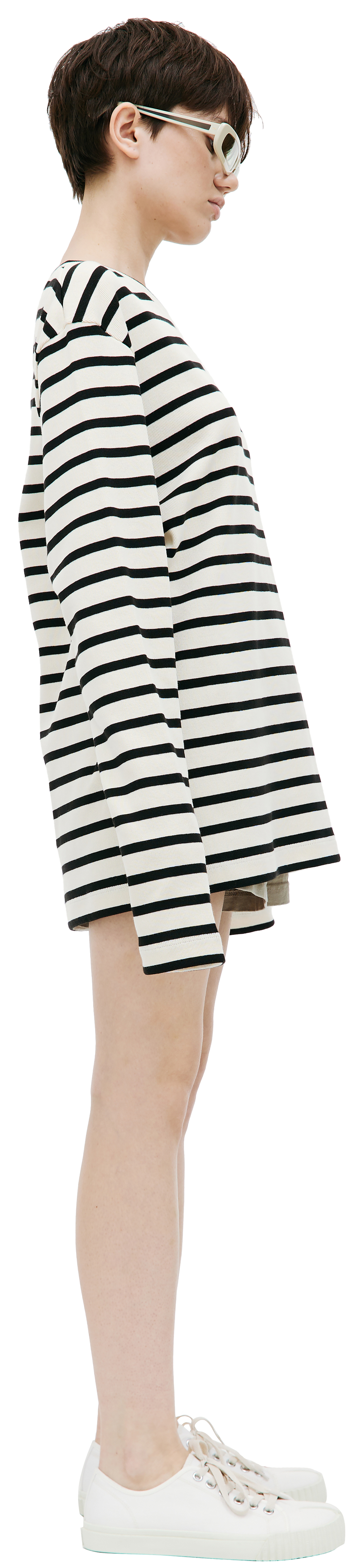 Jil Sander Cotton stripes longsleeve