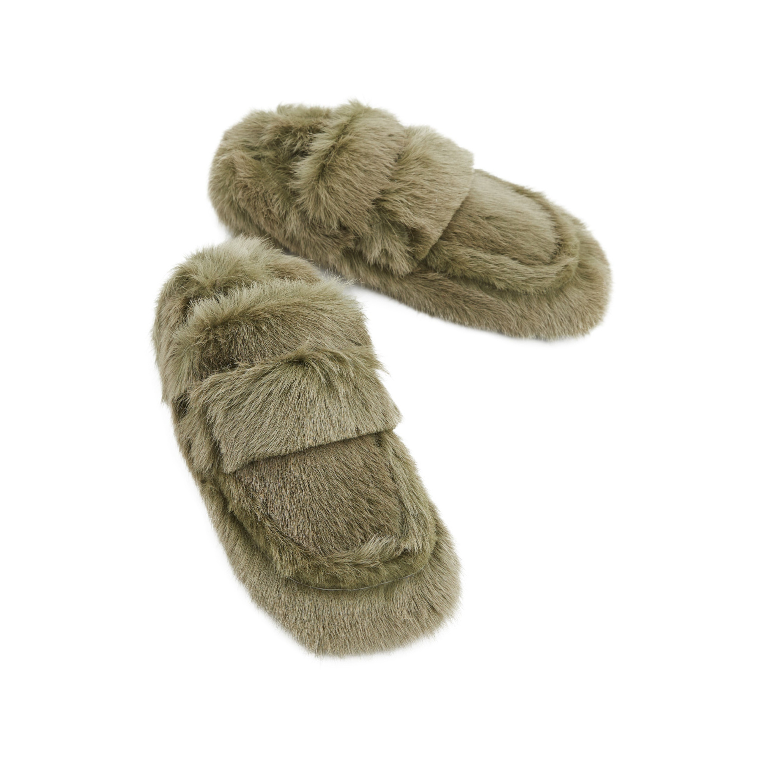 Dries Van Noten Fur Padded Loafer Shoes