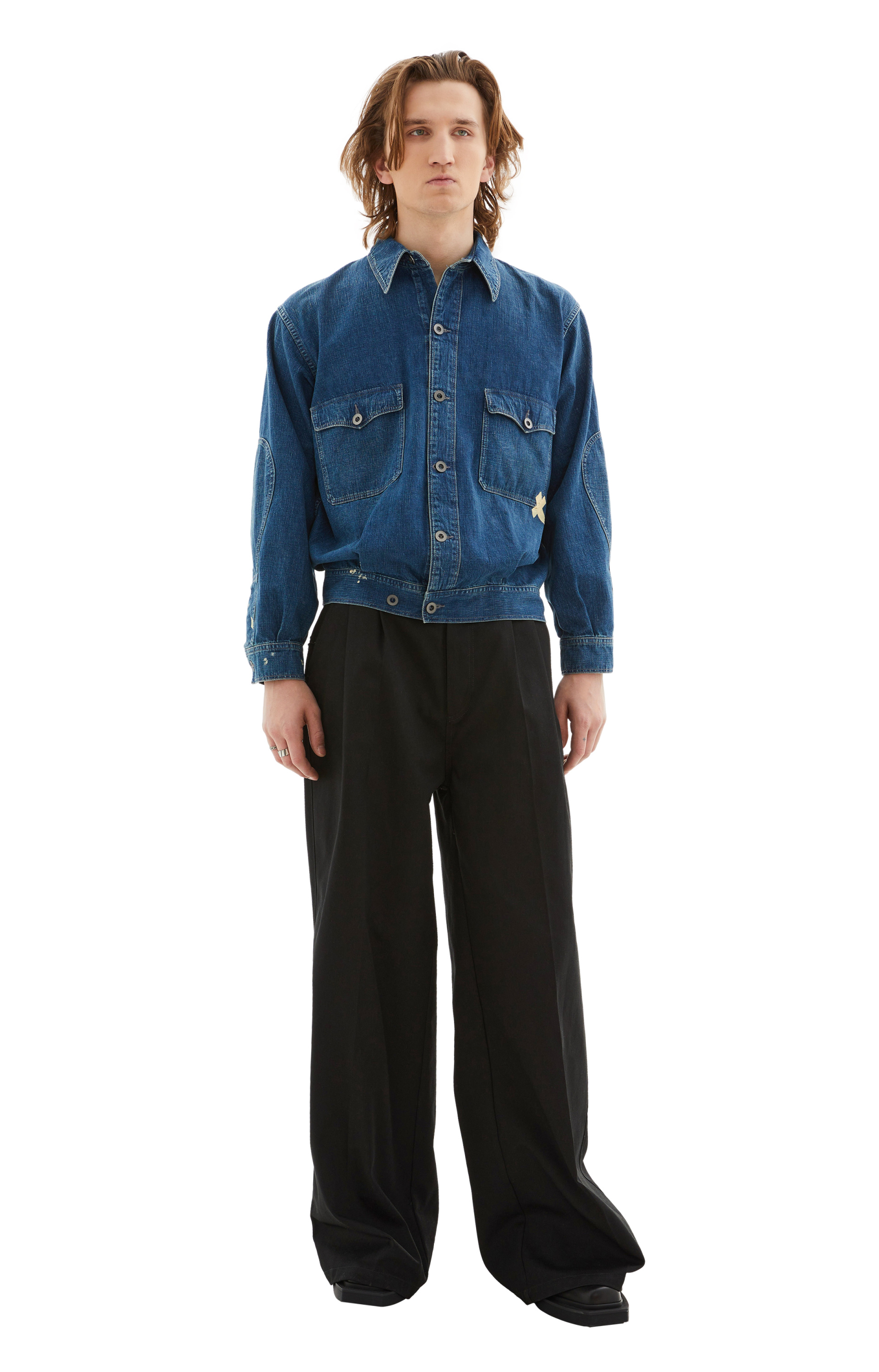 Maison Margiela Denim jacket with patch pockets