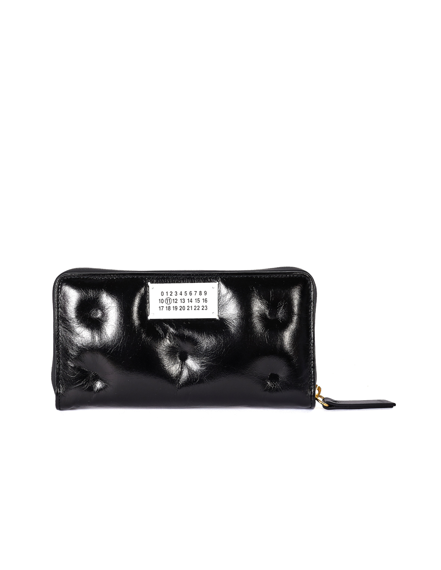 Maison Margiela Black Leather Glam Slam Wallet