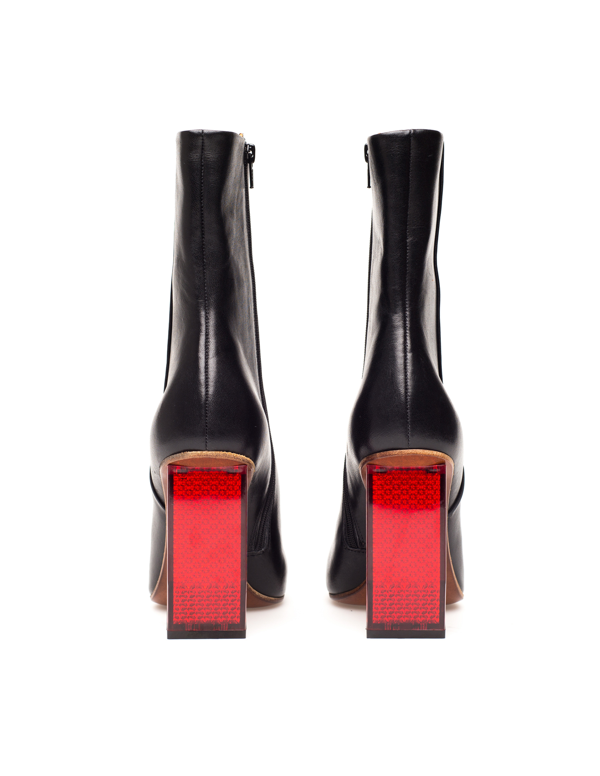 VETEMENTS Leather ankle boots