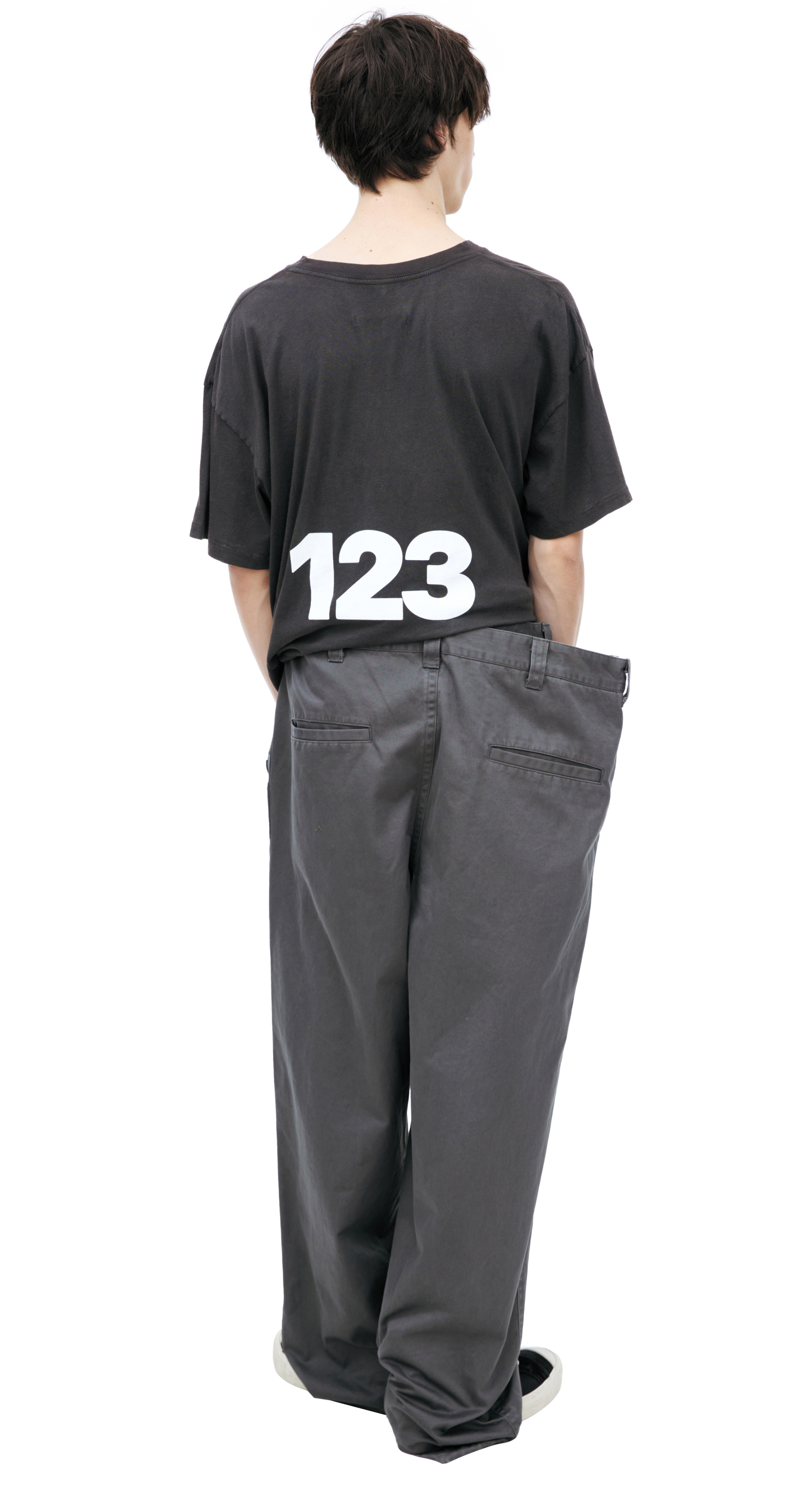 Maison Mihara Yasuhiro Layered Chino Trousers
