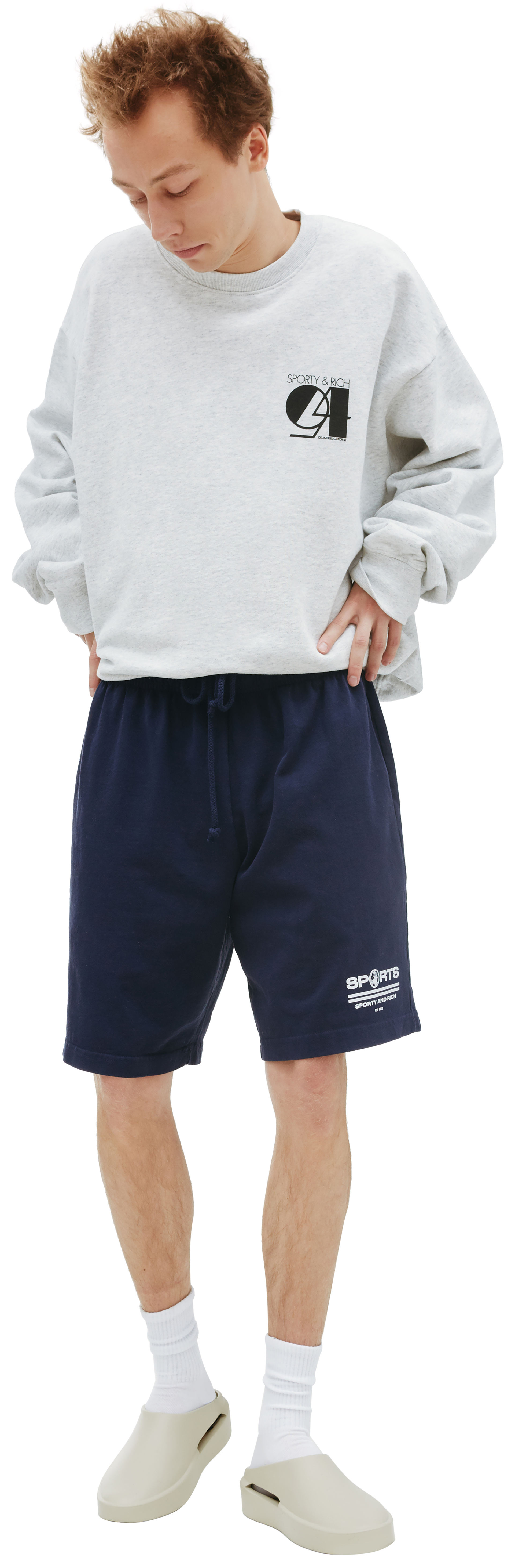 SPORTY & RICH Sports Gym Shorts