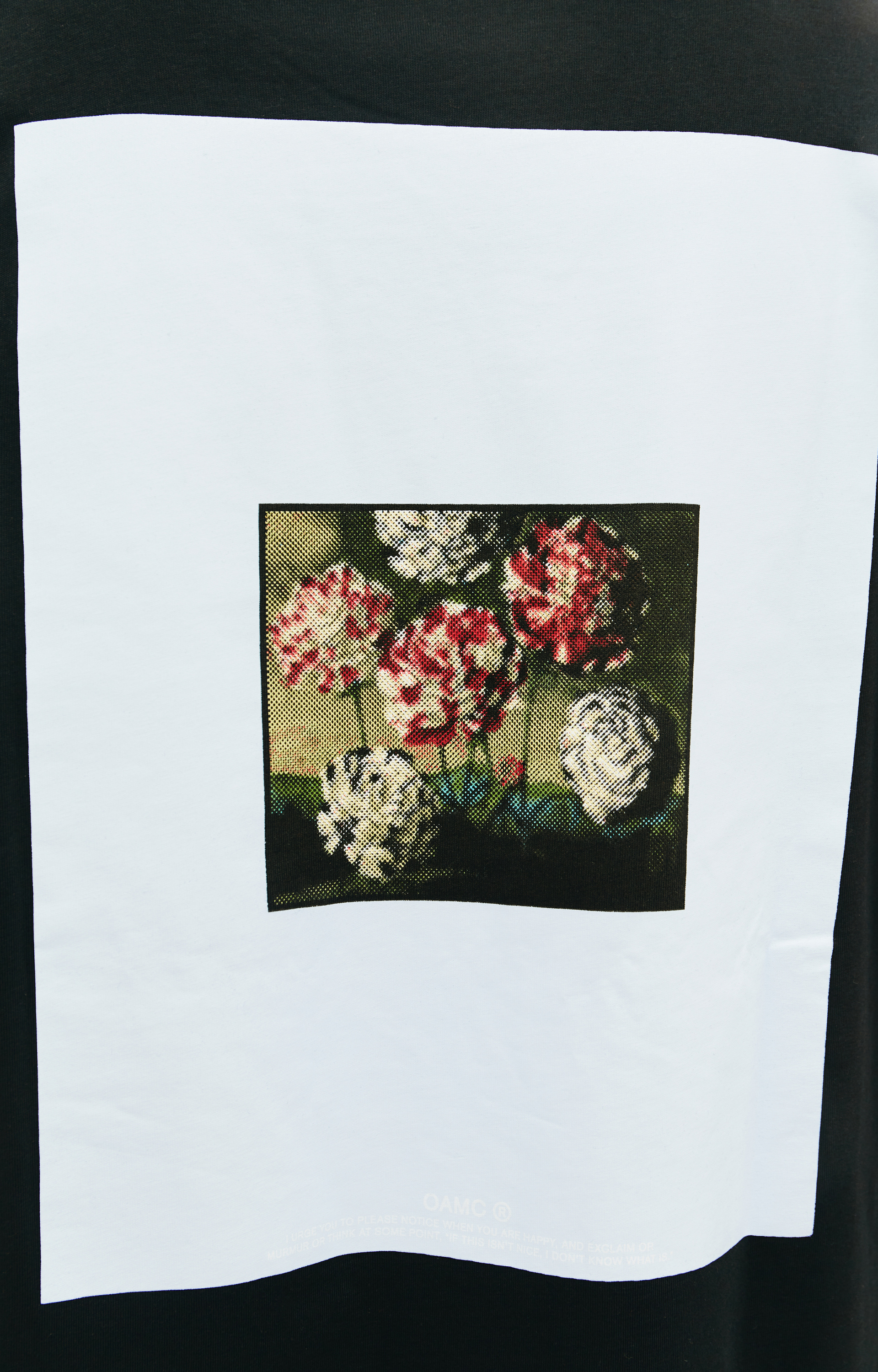 OAMC Boom printed t-shirt