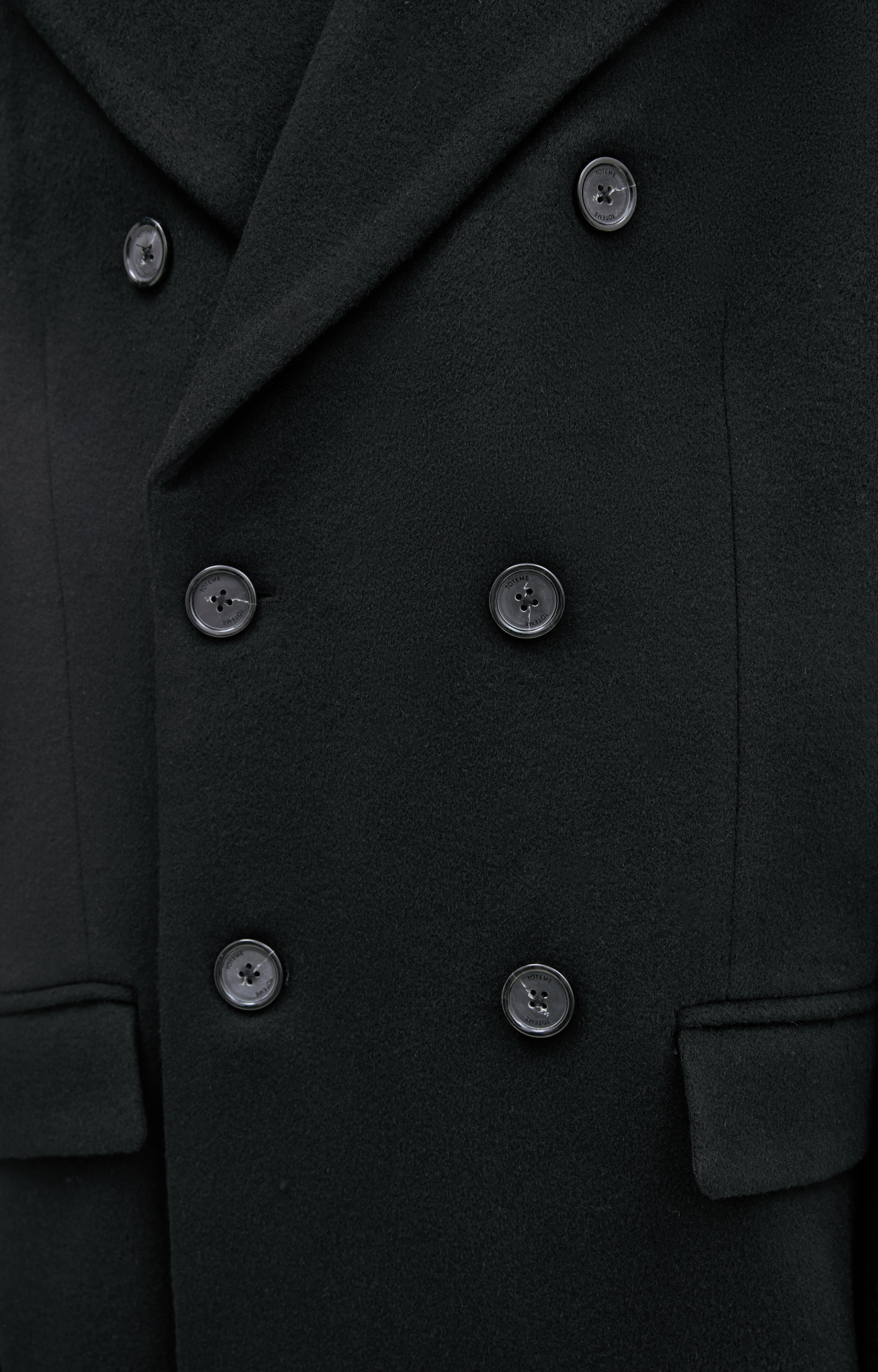 TOTEME Cashmere double-breasted coat
