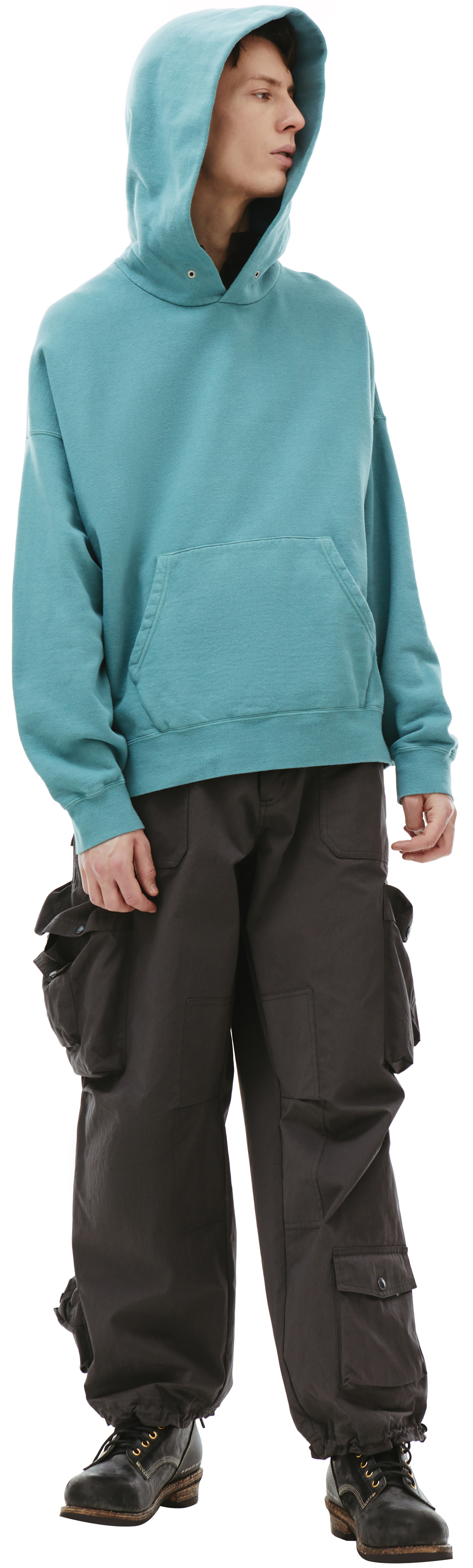 visvim Distressed Cotton Hoodie