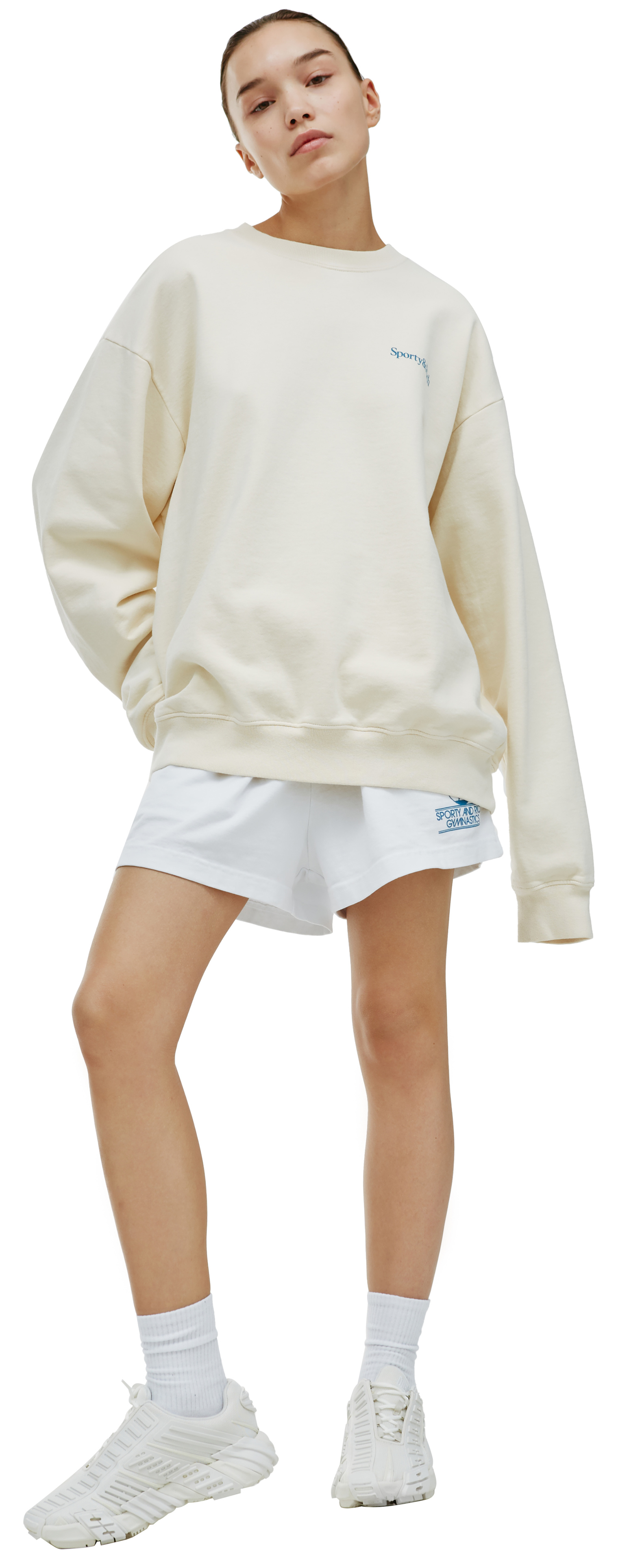 SPORTY & RICH New Health Sweatshirt