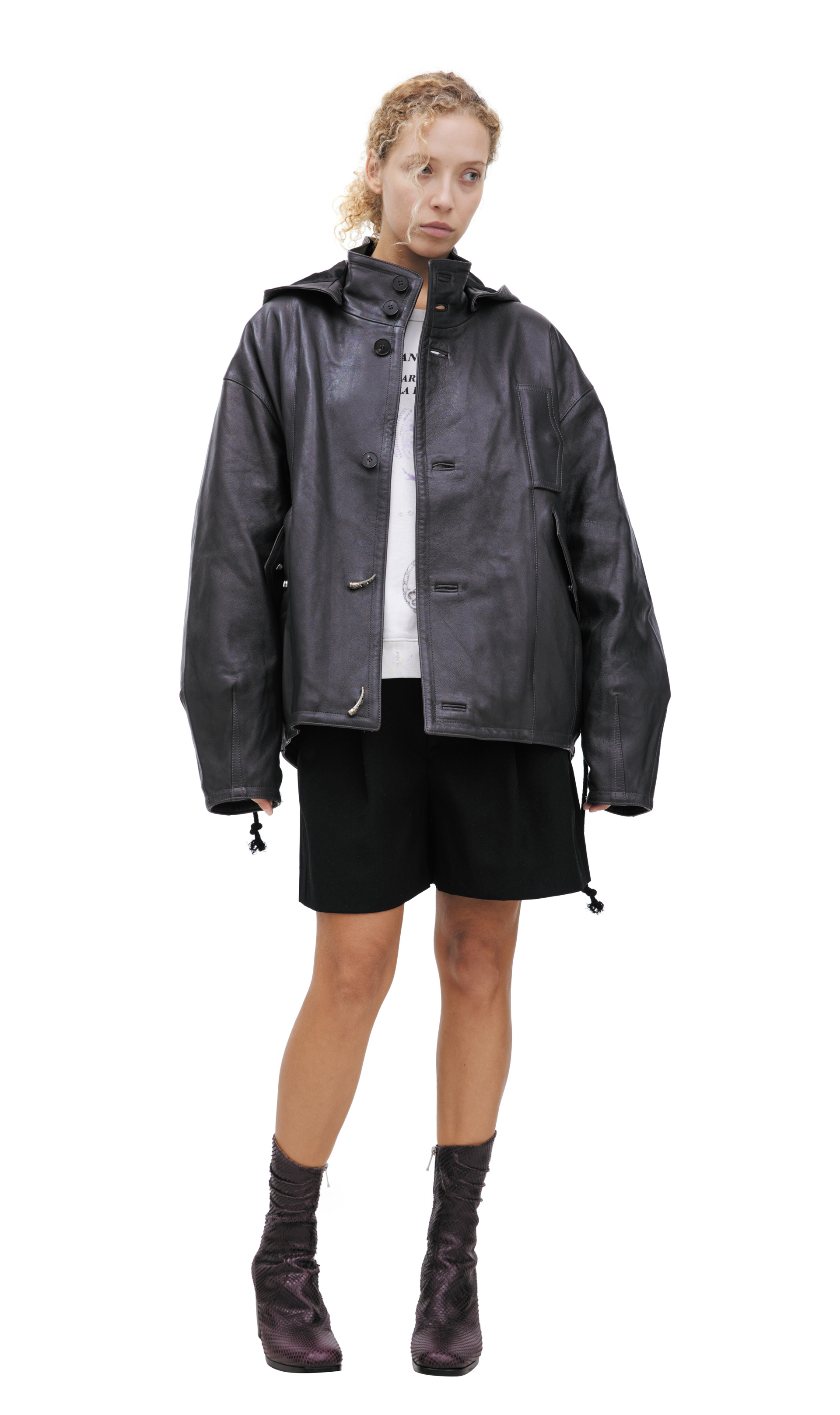 Enfants Riches Déprimés MALCOM Leather Jacket