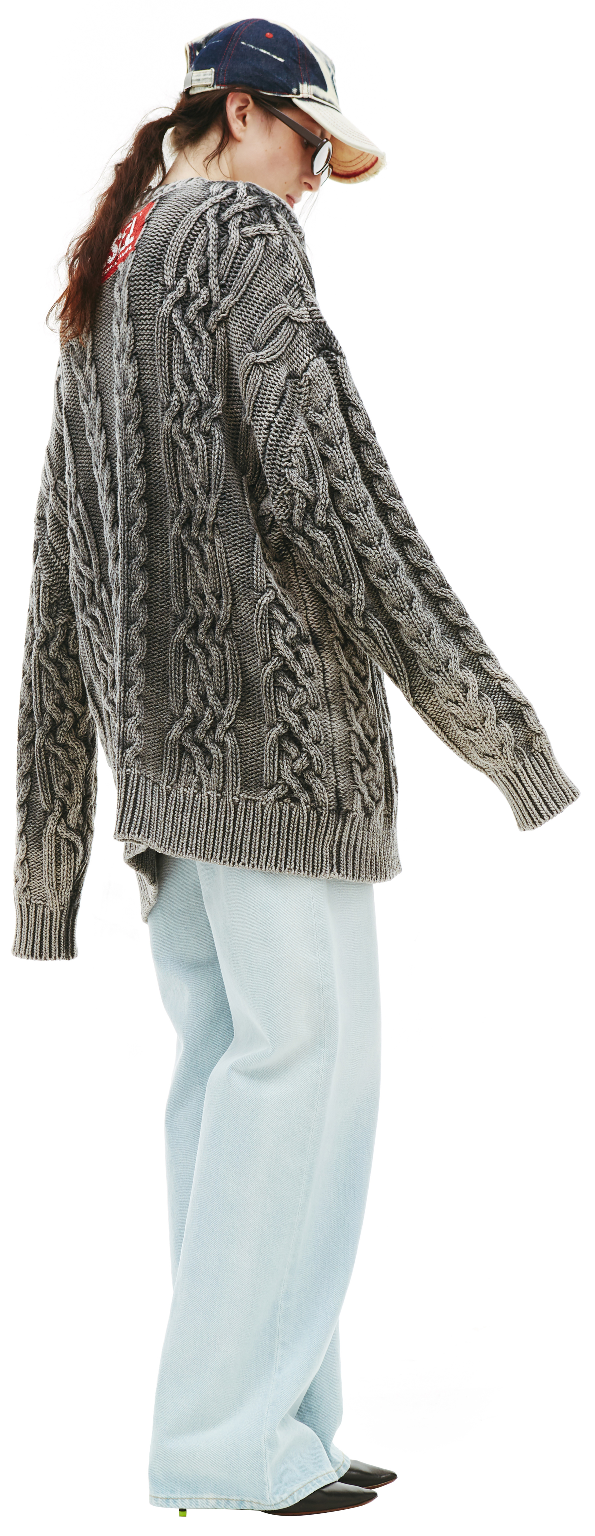Diesel Rib knit K-Elindo Cardigan
