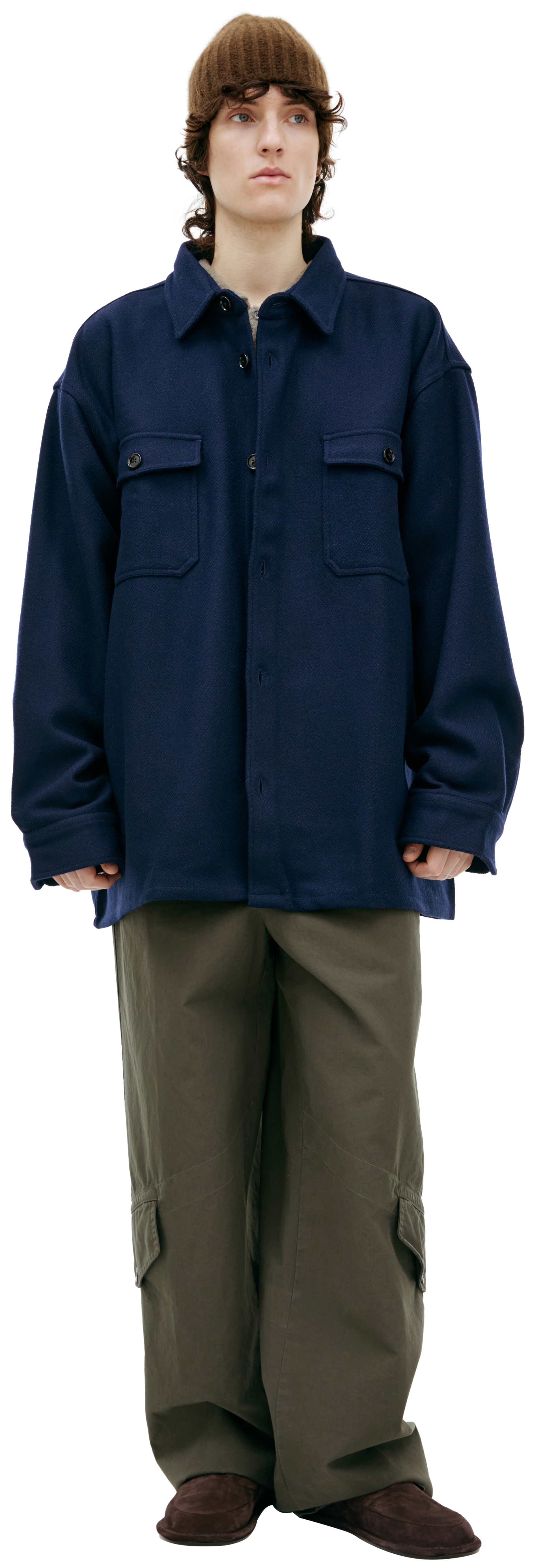 AMI PARIS Shirt with patch pockets