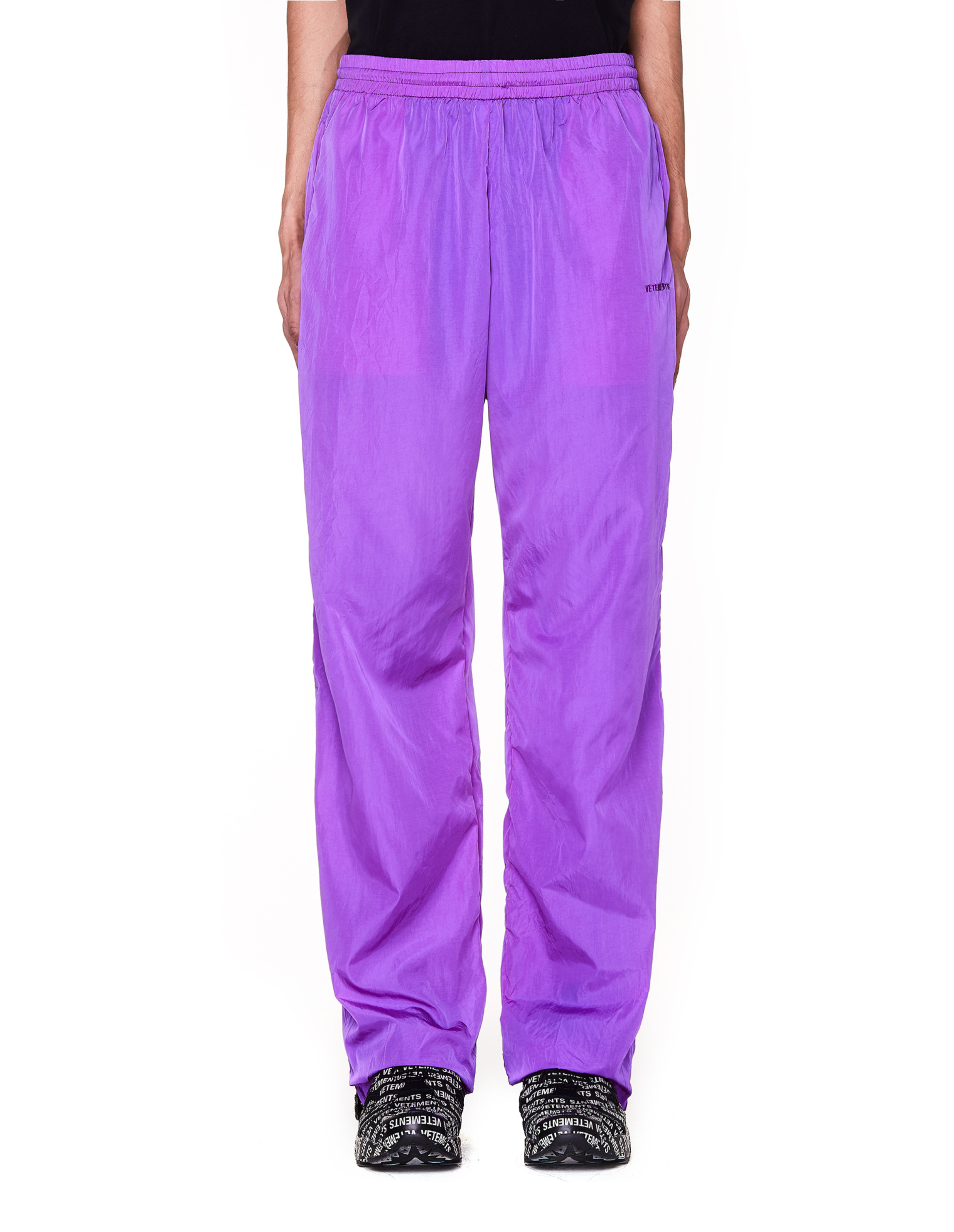 VETEMENTS Фиолетовые спортивные брюки