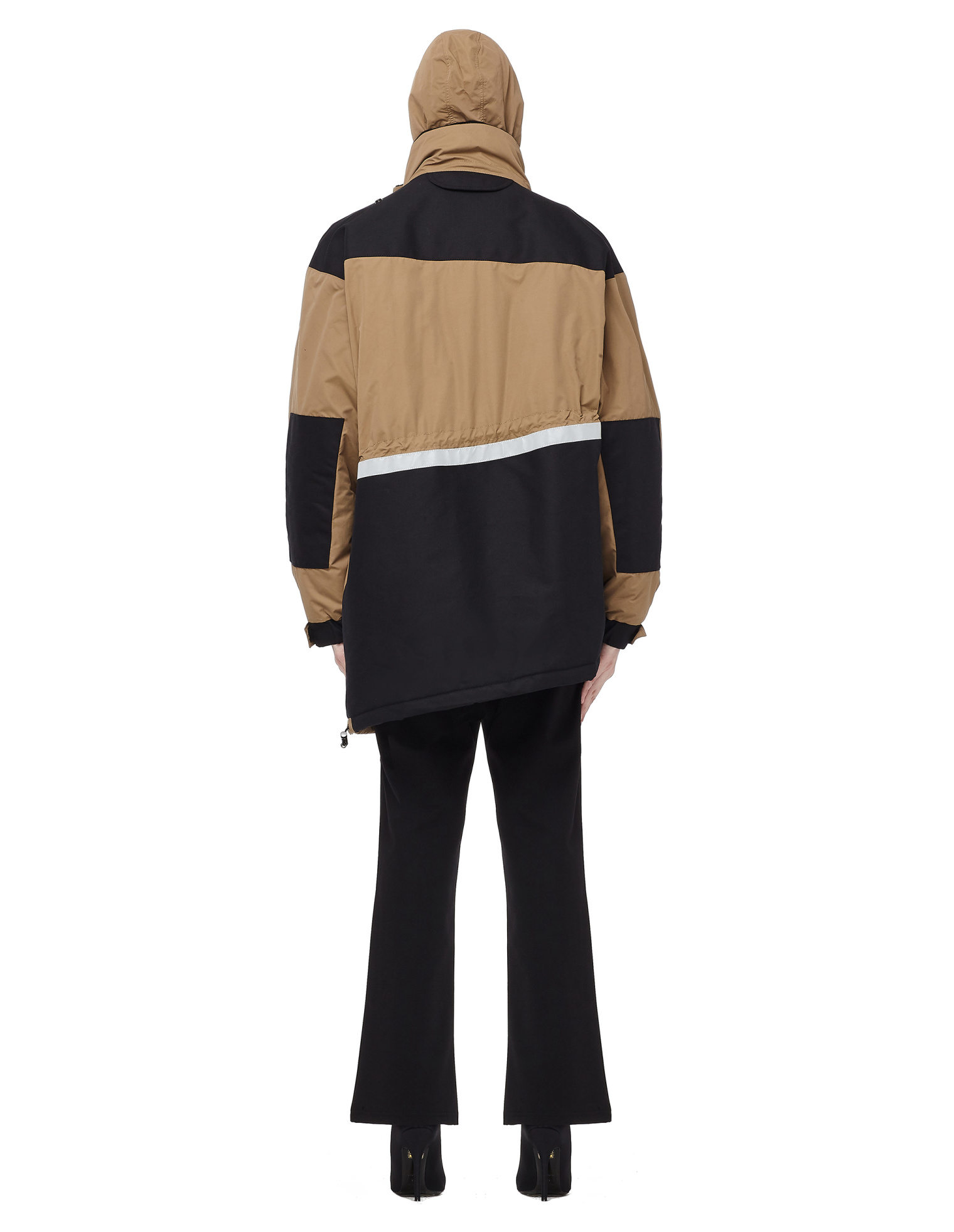 Balenciaga Теплая парка с асимметричной застежкой