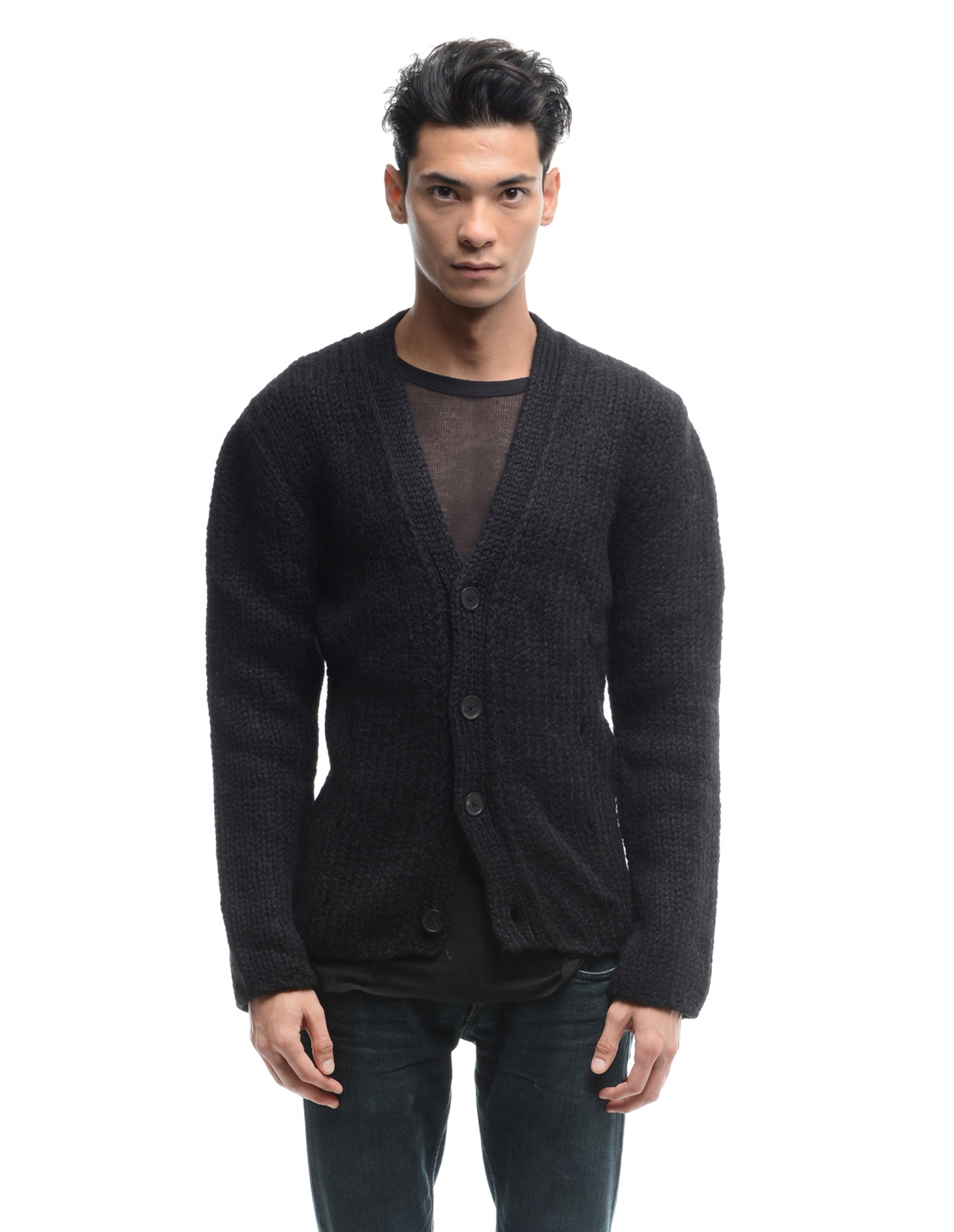 Ann Demeulemeester Woolen cardigan