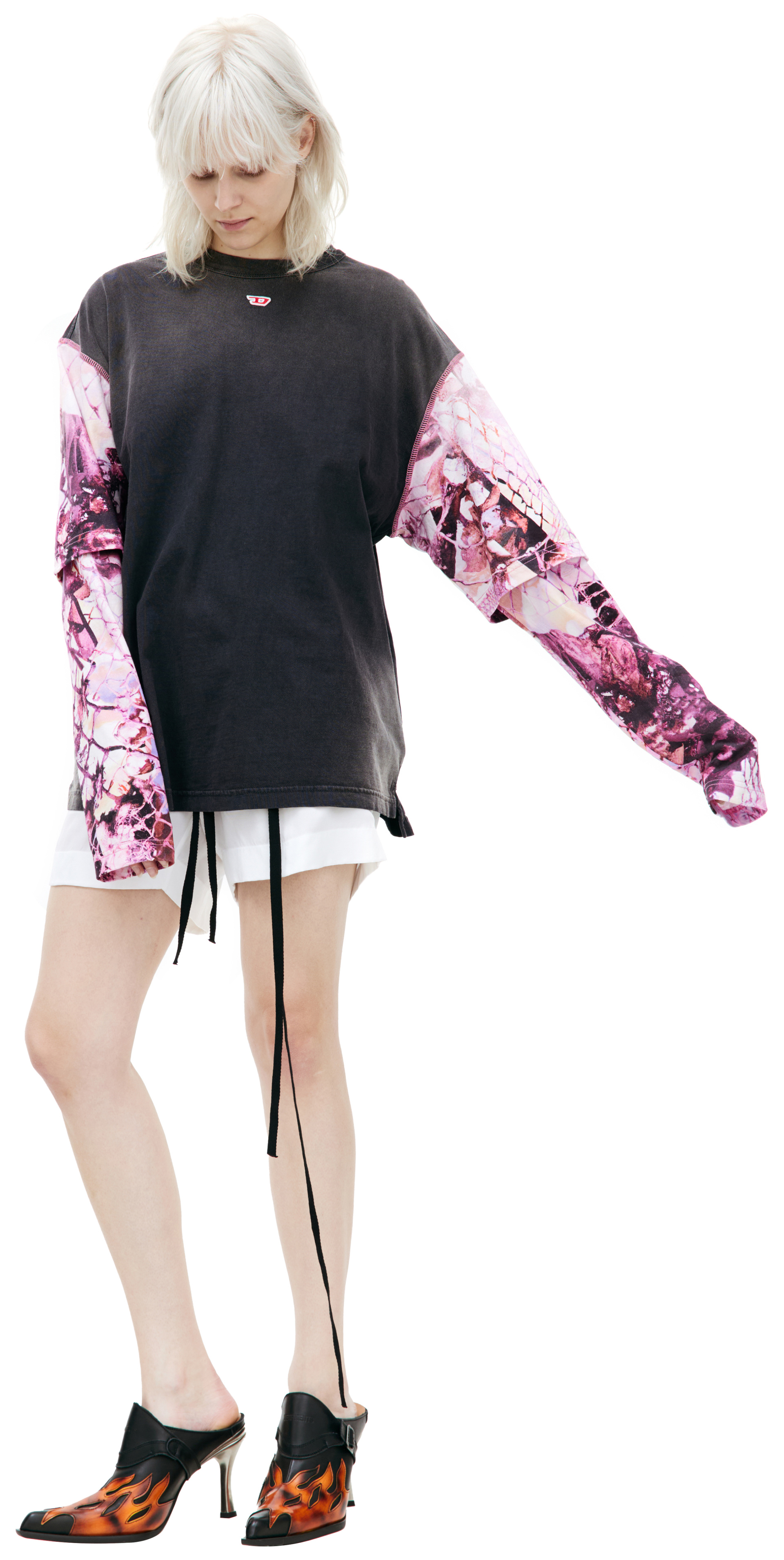 Diesel Layered longsleeve