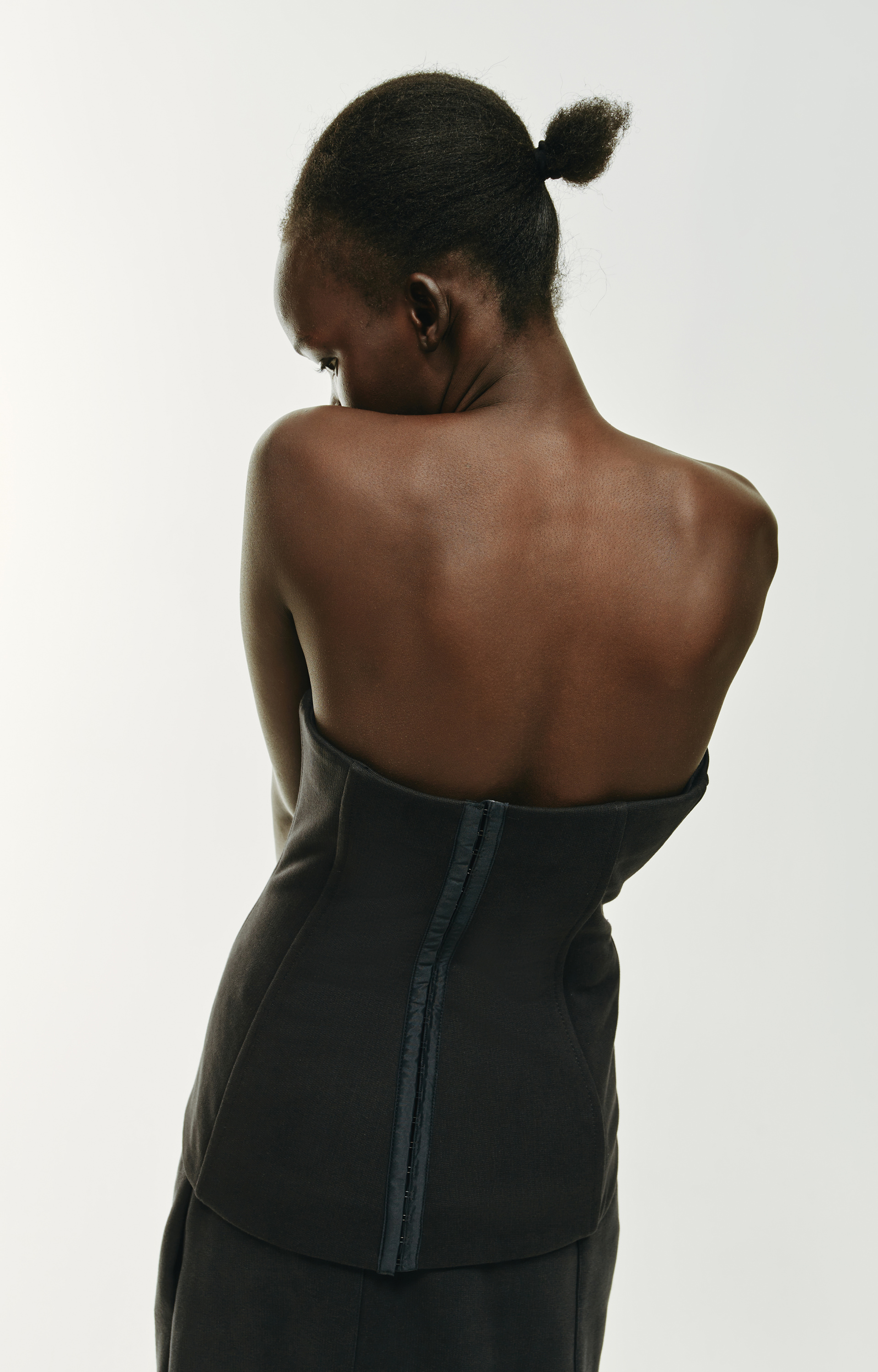 VETEMENTS Black Corset Top