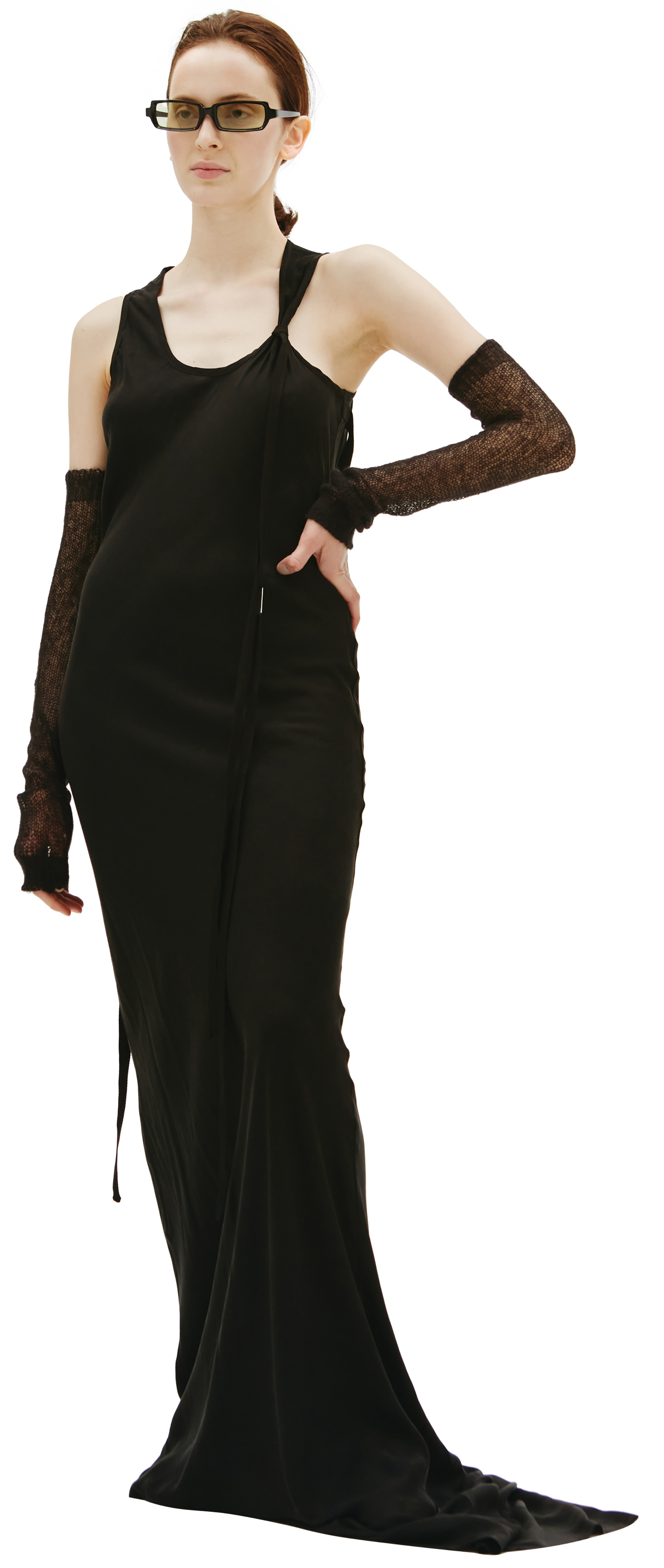 Ann Demeulemeester Платье Tine с лентами