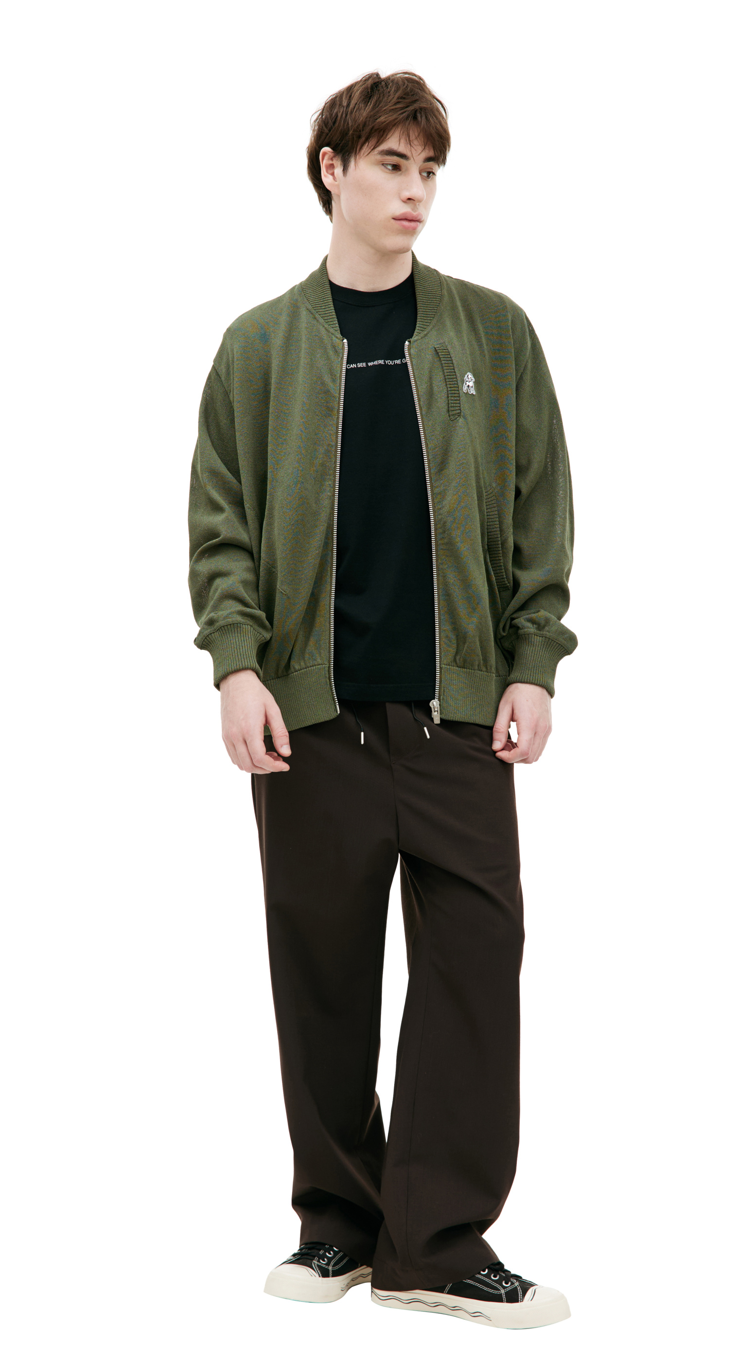 Undercover Khaki bomber jacket