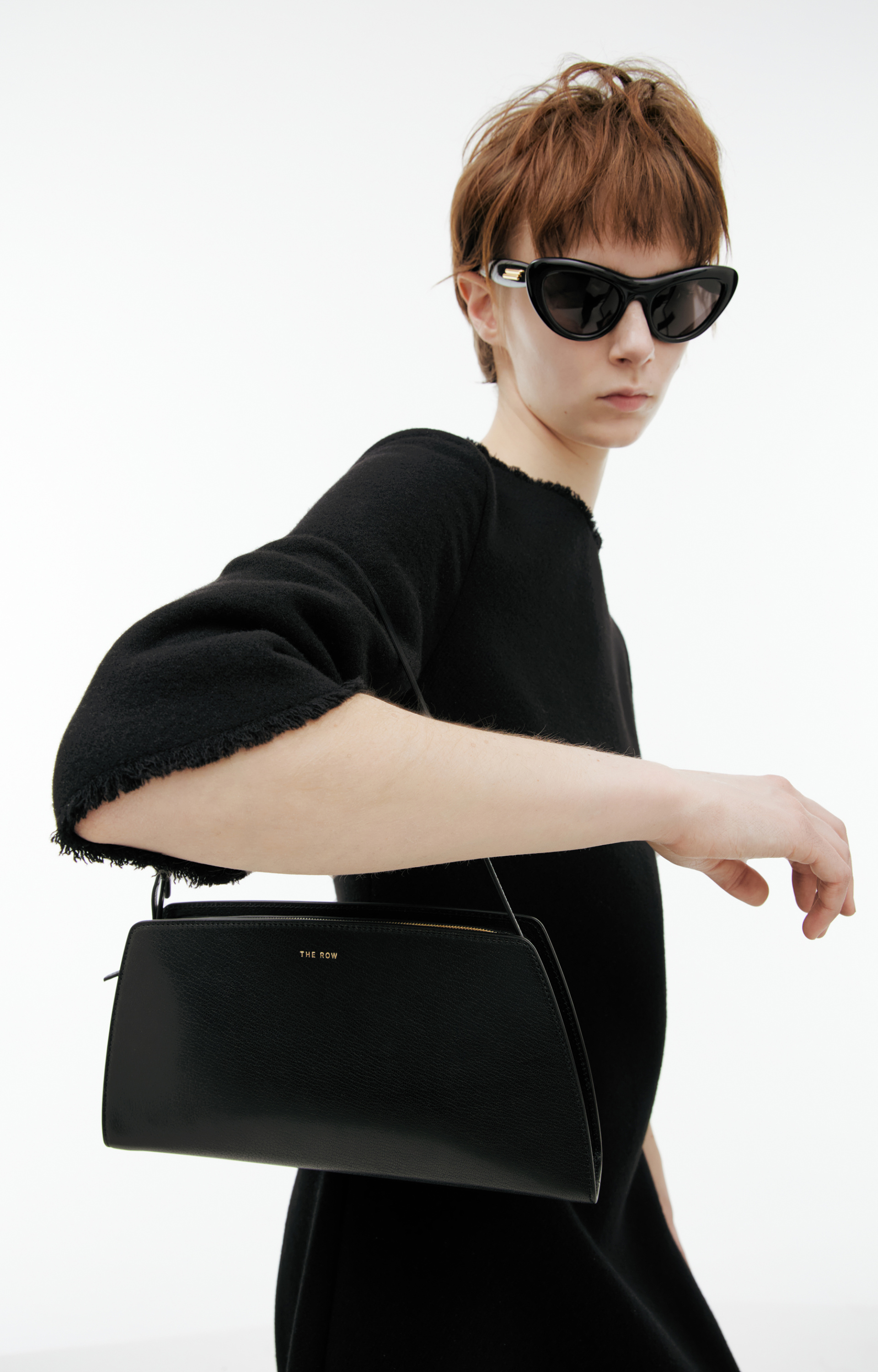 The Row Dress with raw collar