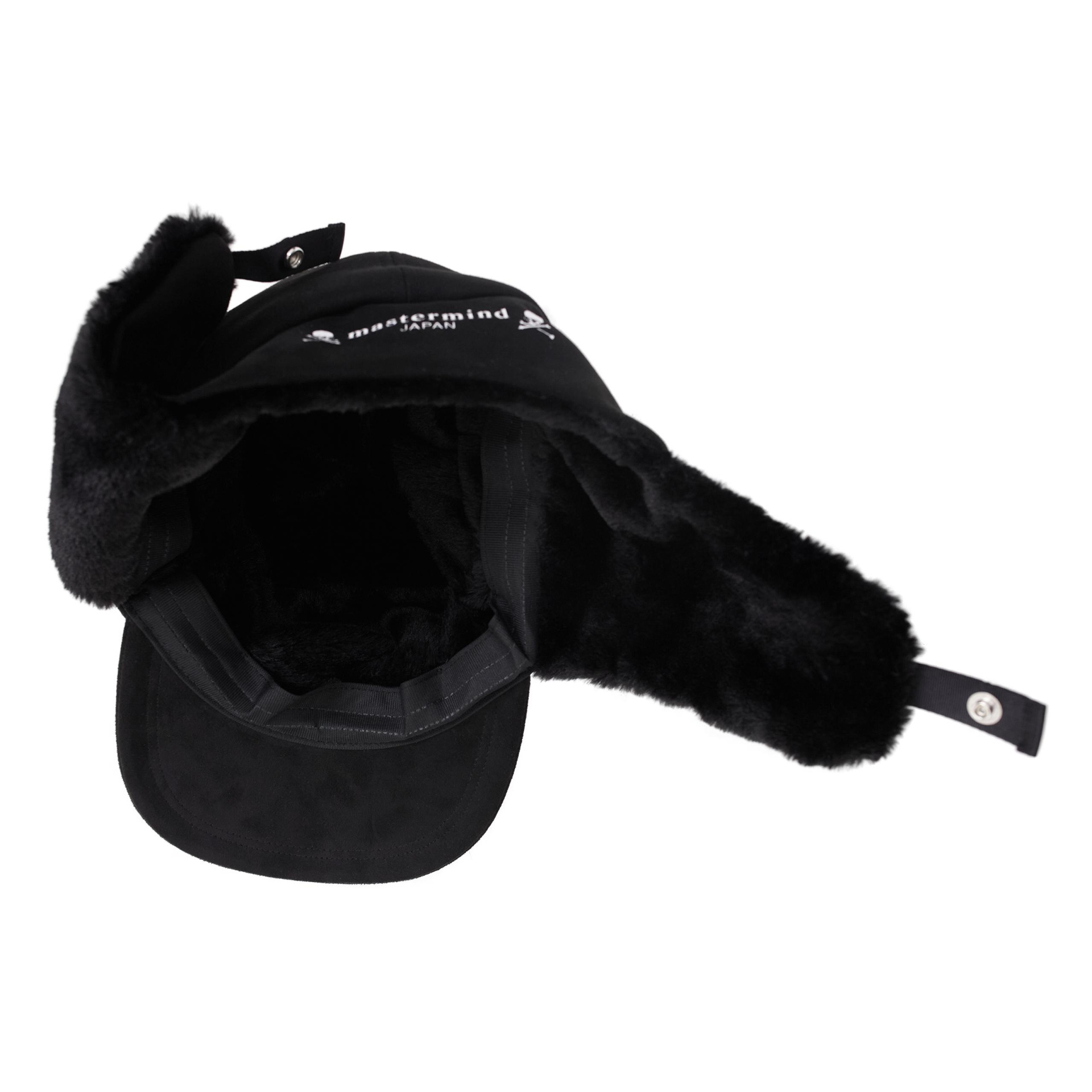 Mastermind WORLD Black earflap cap