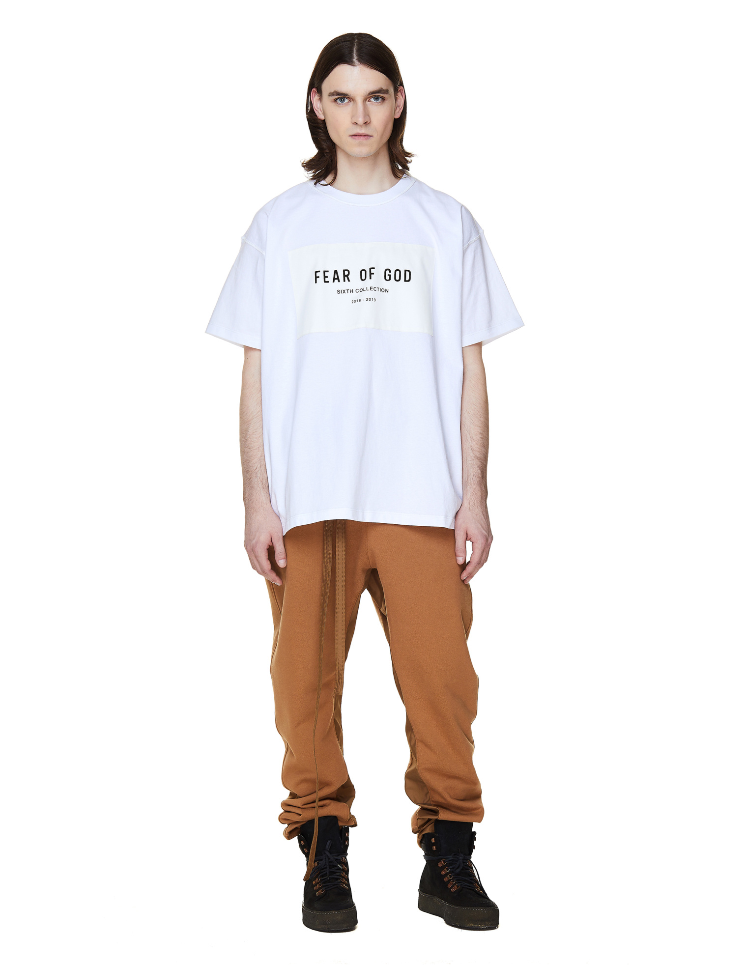Fear of God White Sixth Collection T-Shirt
