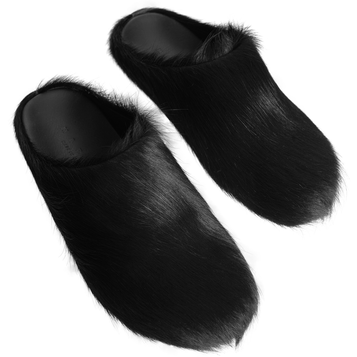 ■MARNI■ Perthbett Mule Black SBMR003300P508800N99 SBMR0033 Buy Marni men black fussbett mules for $910 online on SV77