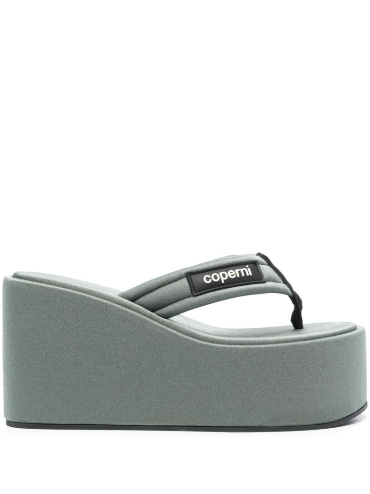 Coperni Branded Wedge Sandal