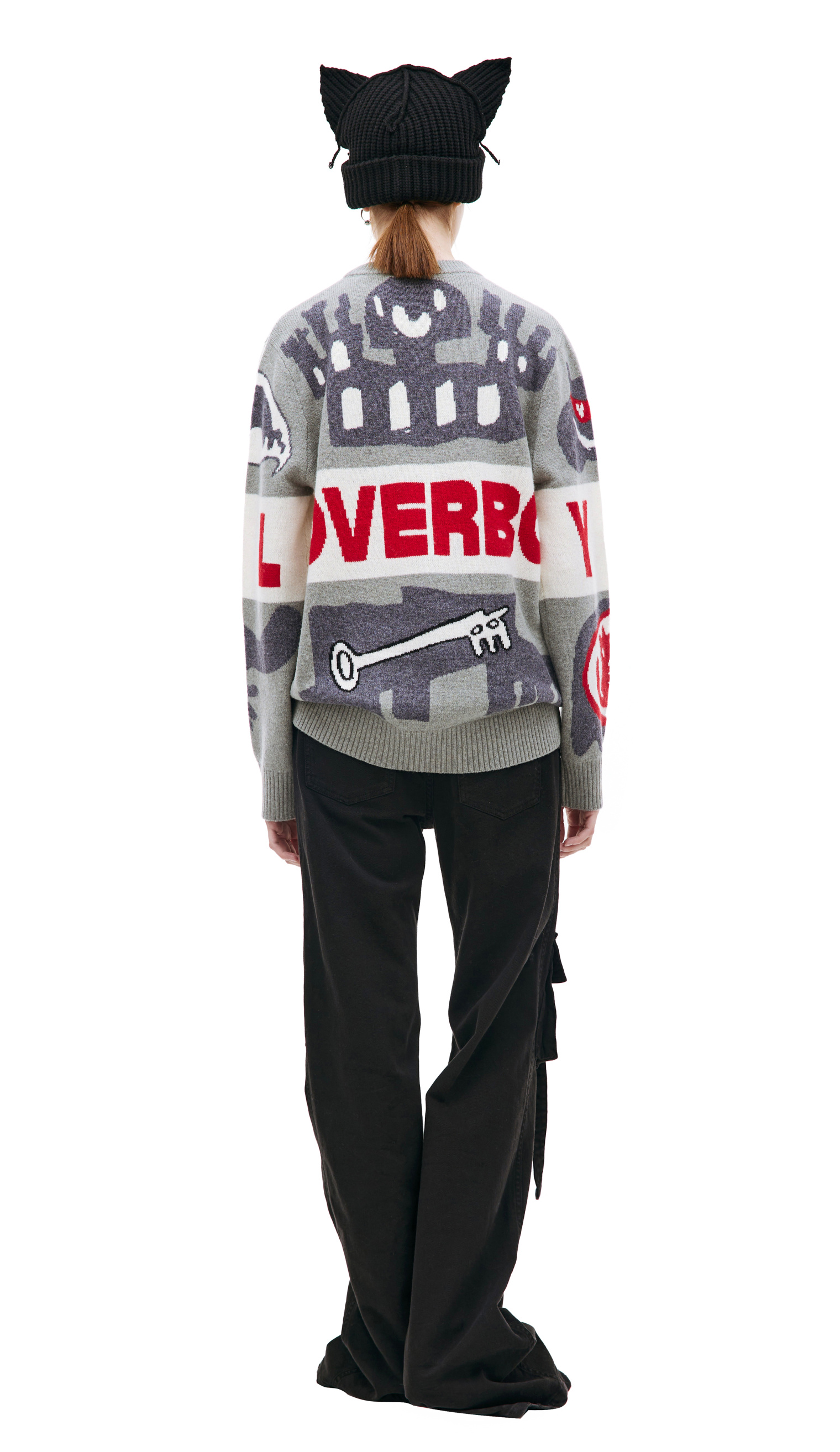 CHARLES JEFFREY LOVERBOY Loverboy logo sweater