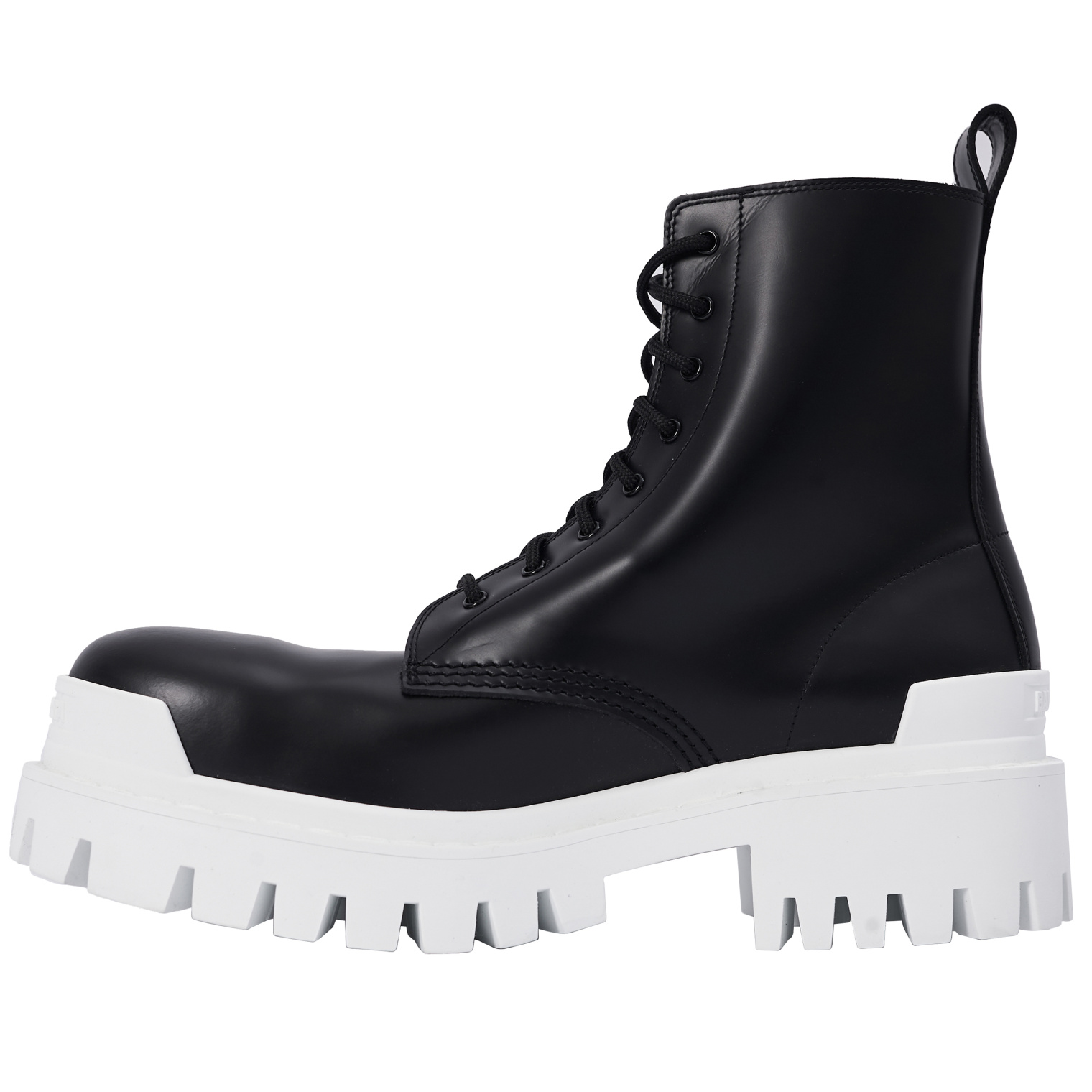 Balenciaga Strike Boots With While Sole