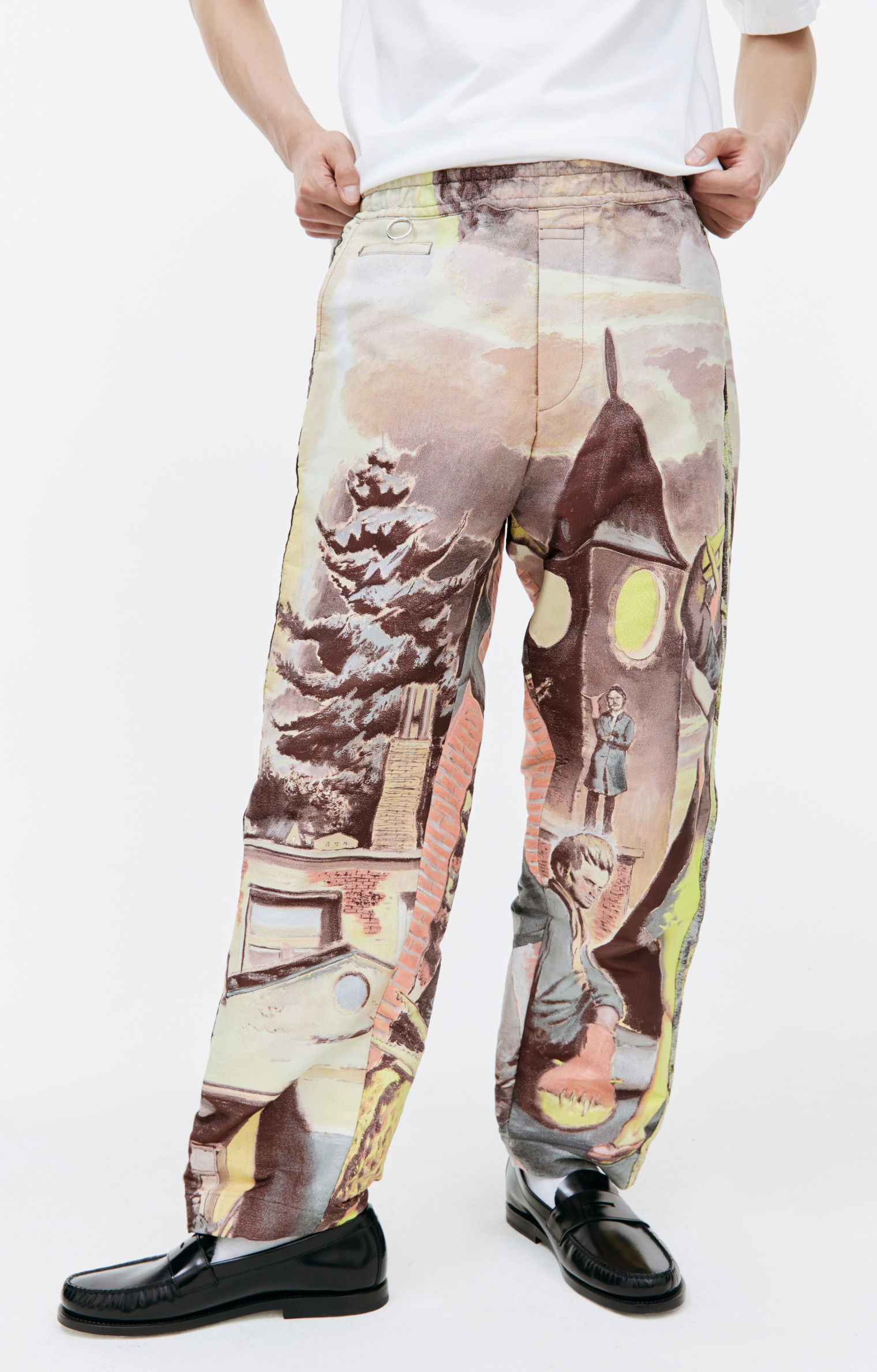 Undercover Neo Rauch painting trousers