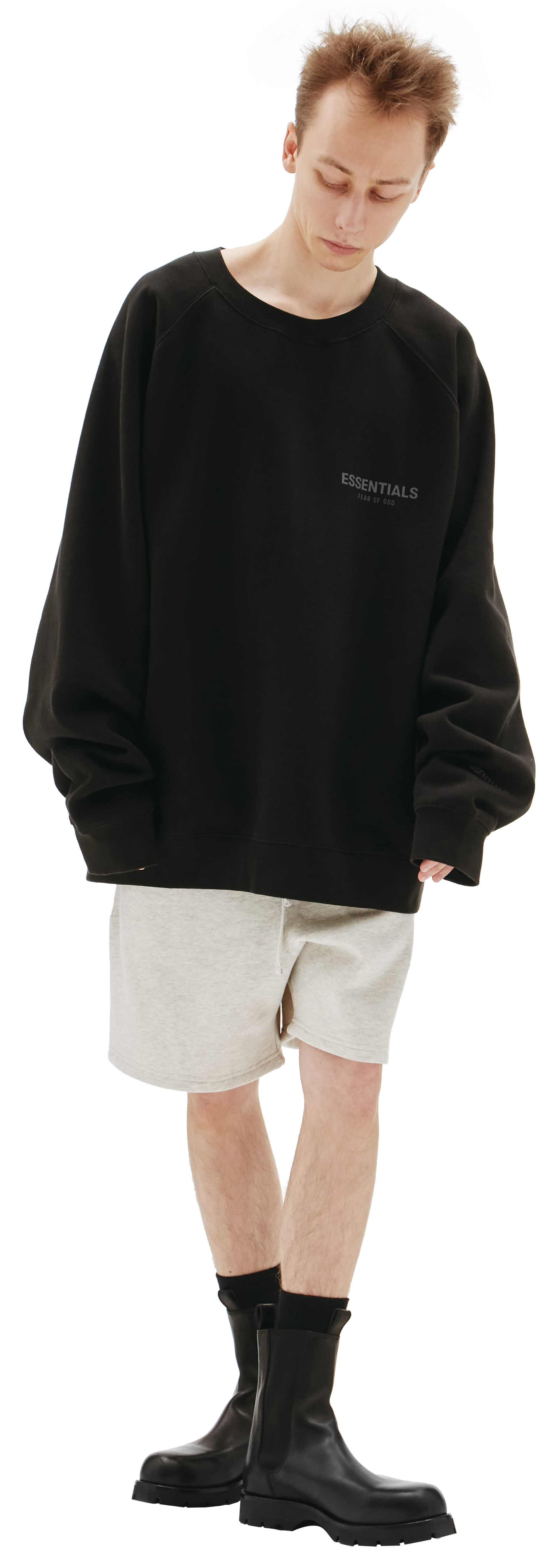 Fear of God Essentials Logo cotton sweatshirt