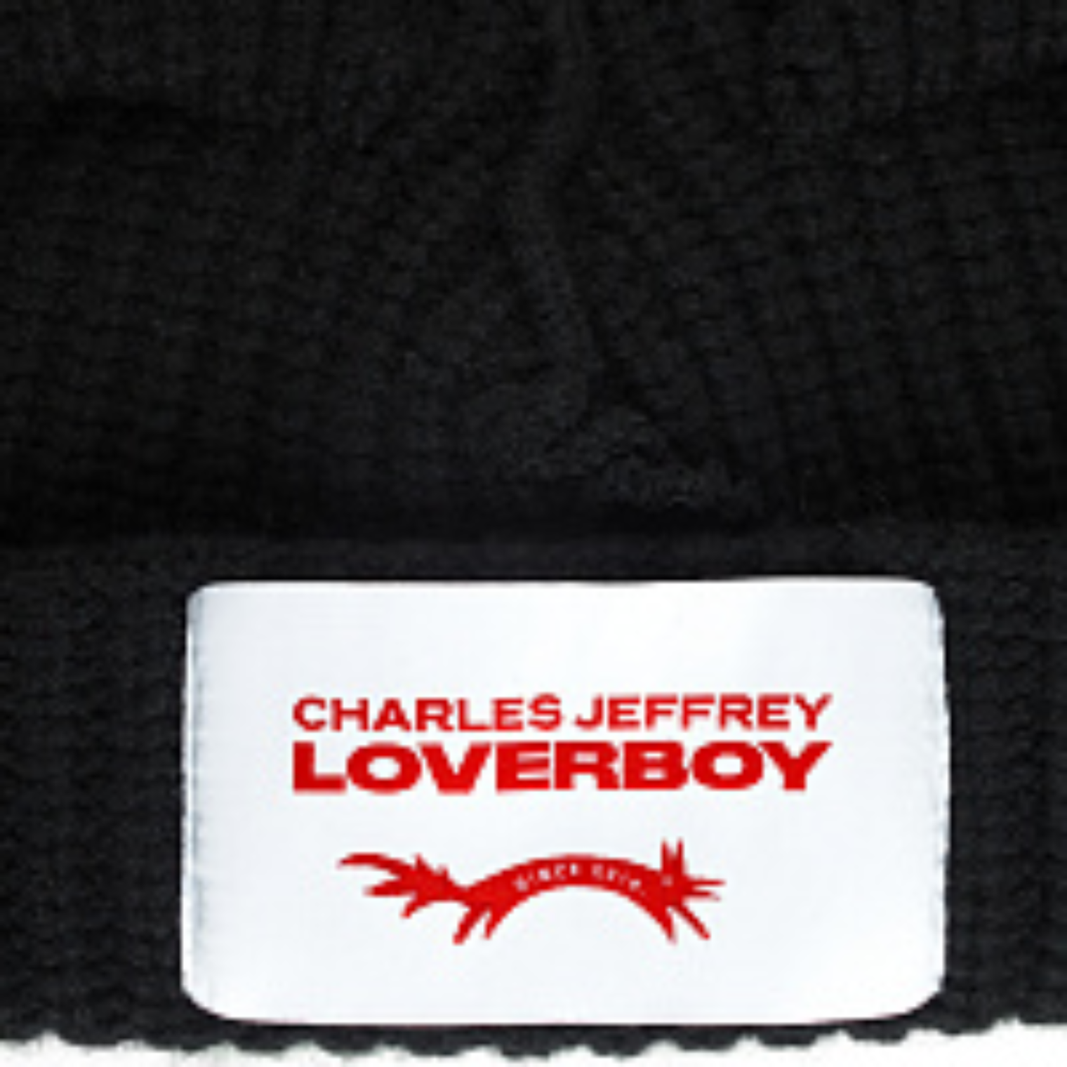 CHARLES JEFFREY LOVERBOY Knitted wool beanie