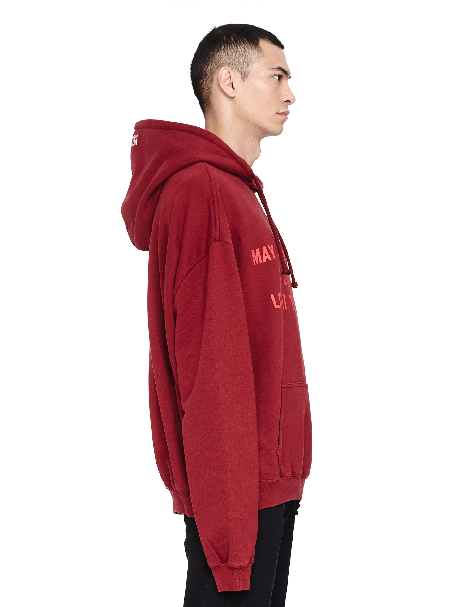 VETEMENTS Хлопковая толстовка