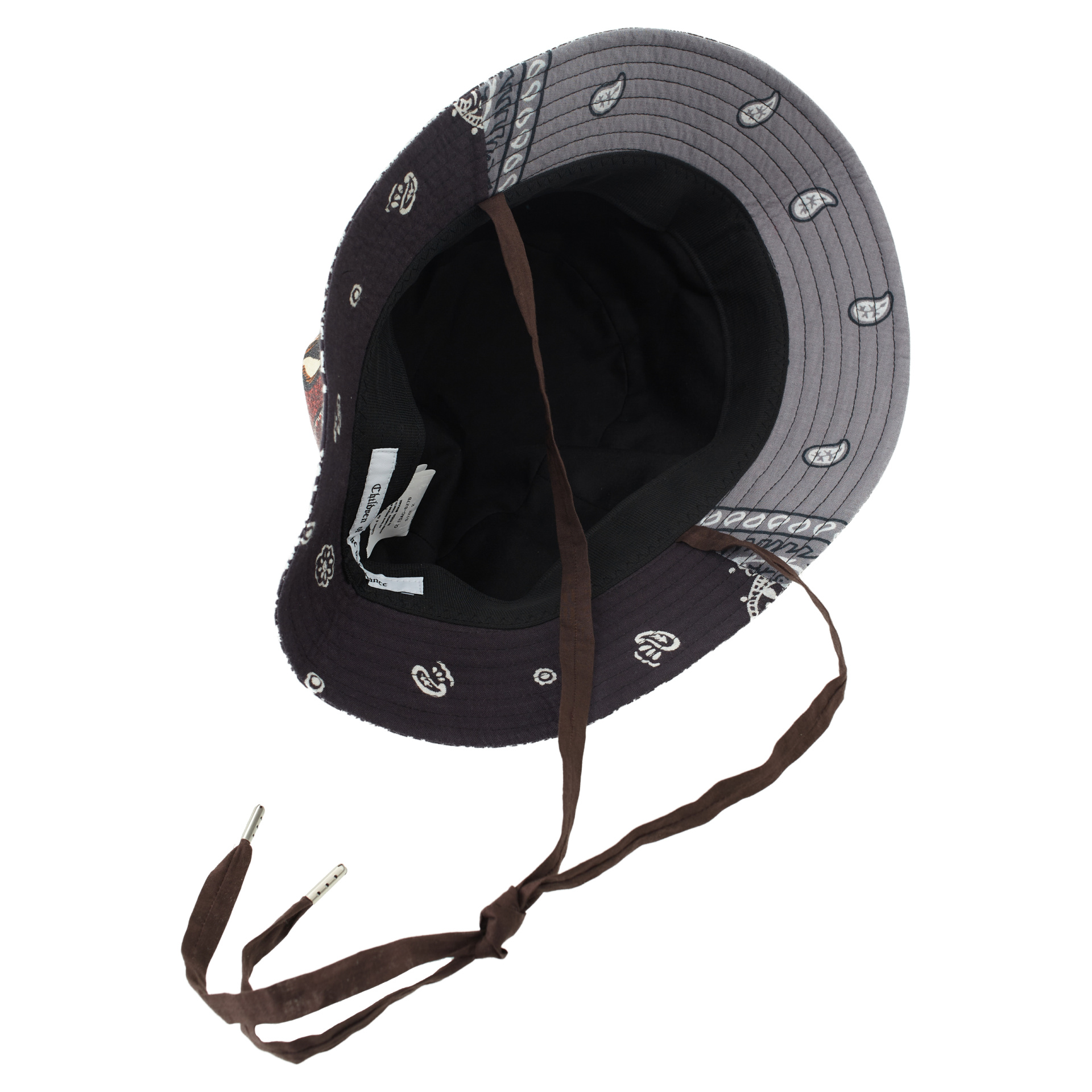 Children of the discordance Paisley printed bucket hat